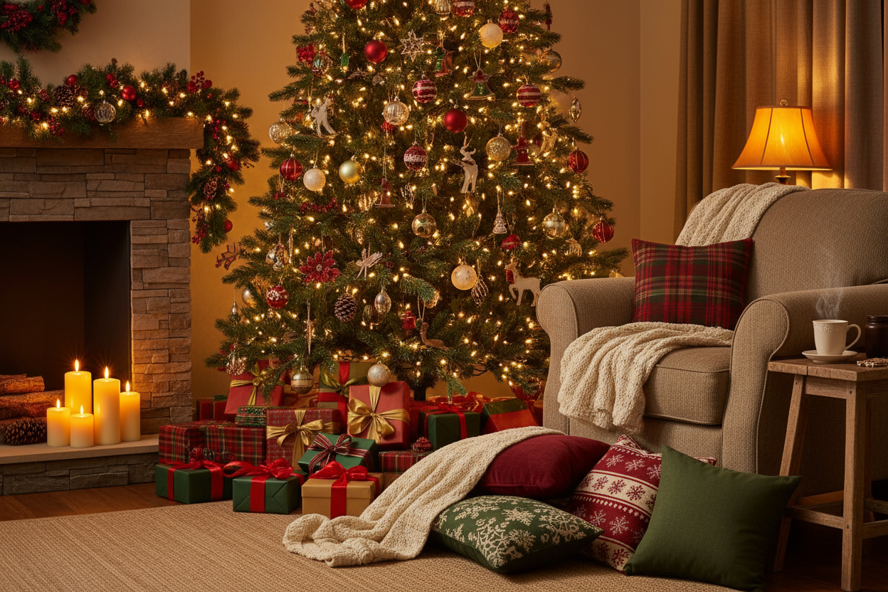 Festliche Weihnachtskleidung für die ganze Familie famora-style