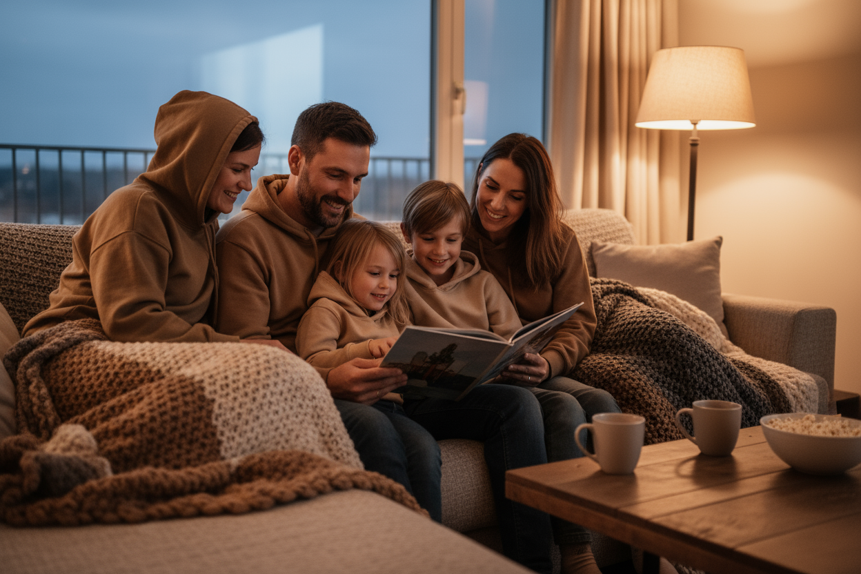 Kuschelige Familienabende