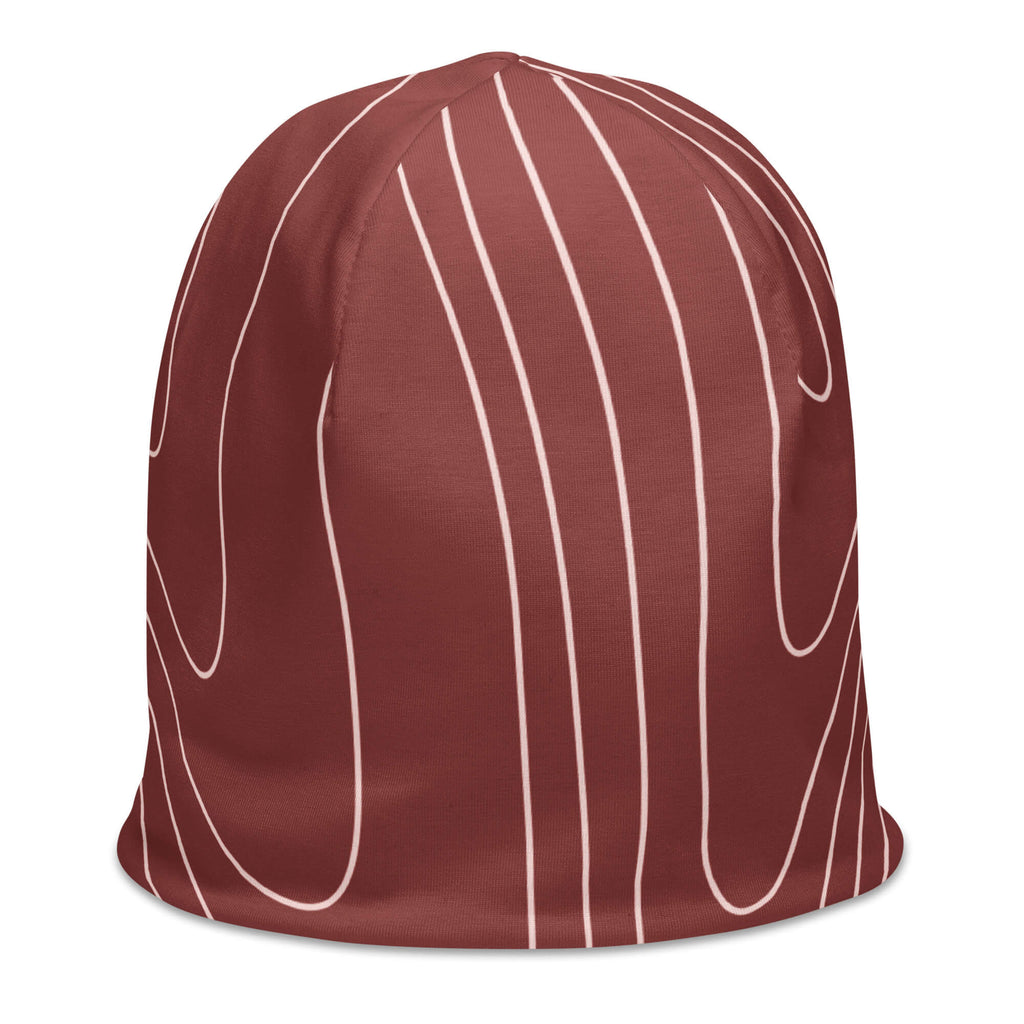 Allover-Beanie – Warme Strickmütze für Herbst & Winter - famora-style