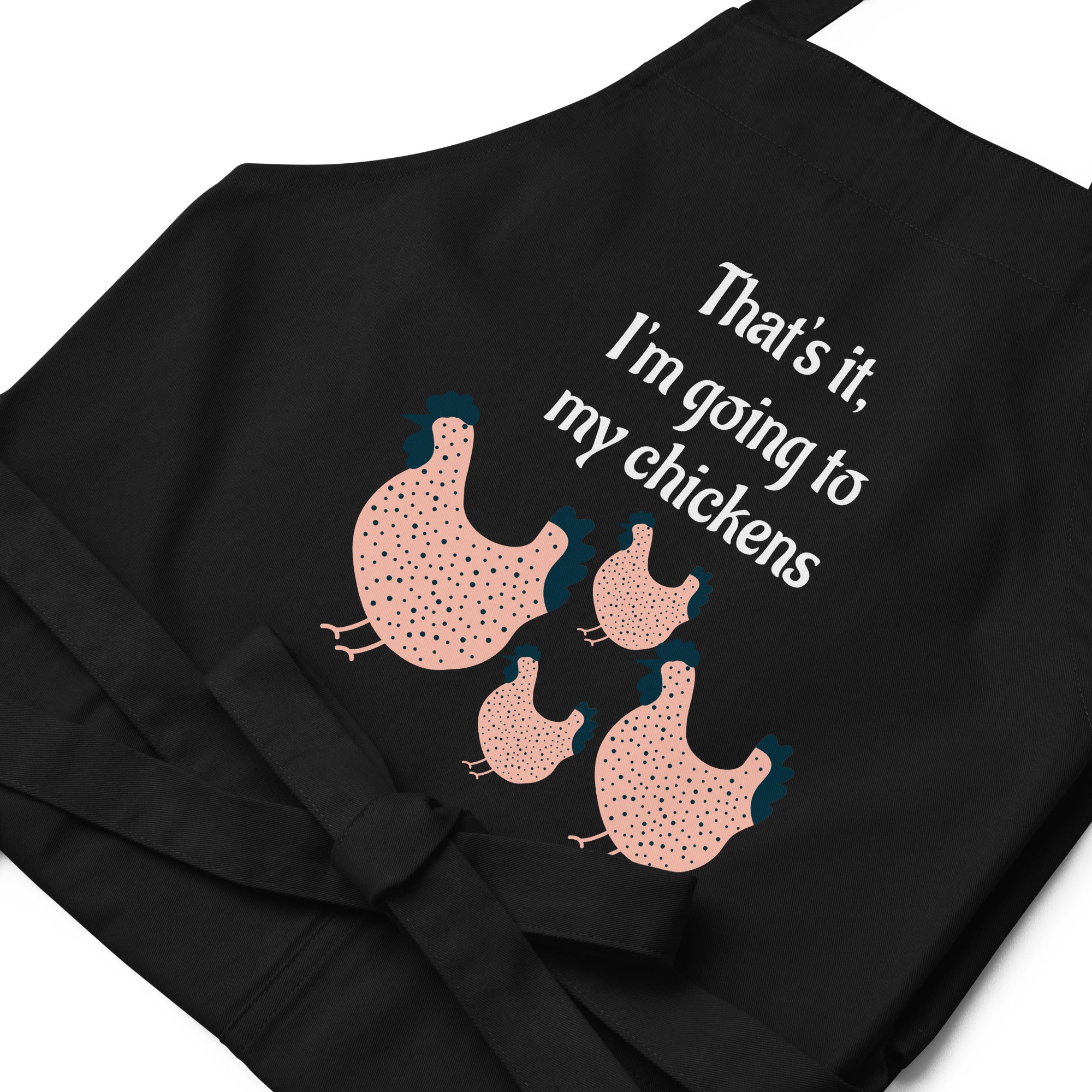 Bio-Schürze verstellbar - Komplettansicht