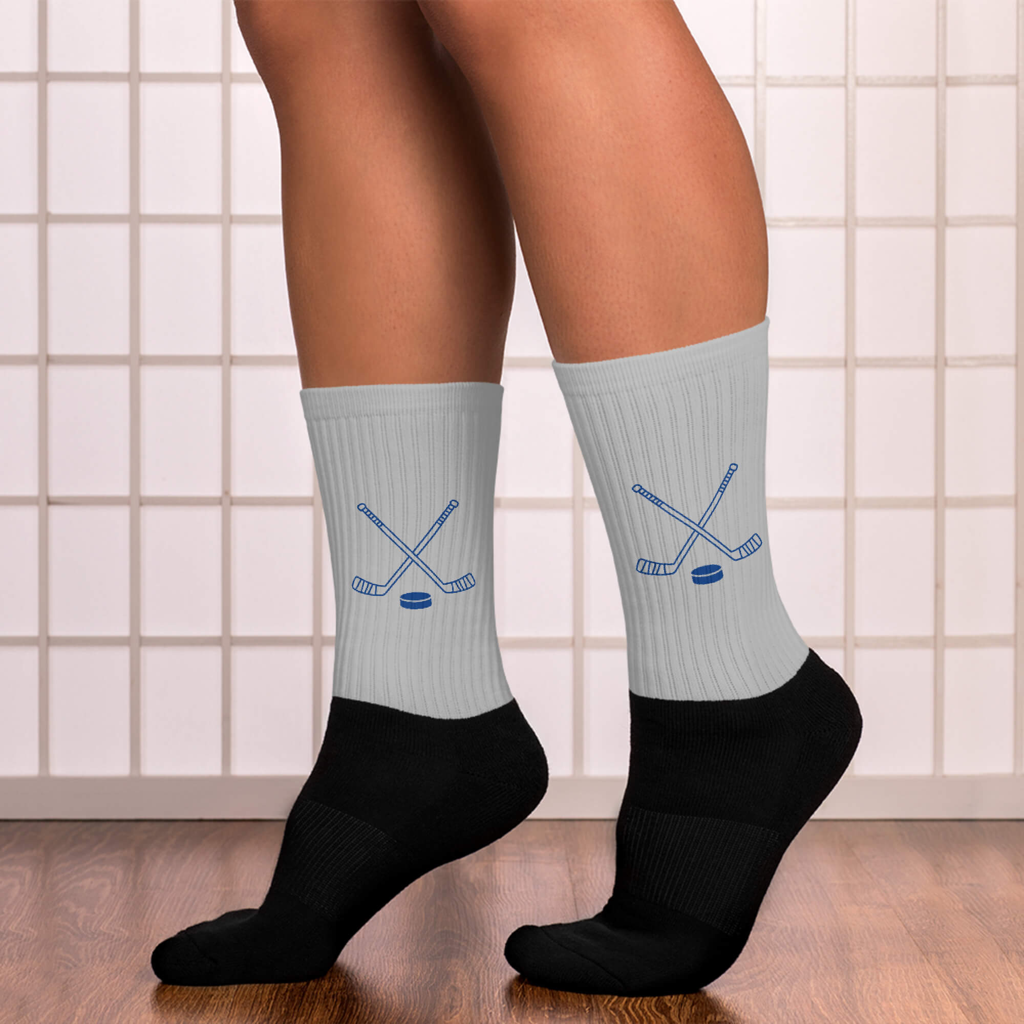 Atmungsaktive Socken mit gepolsterter Sohle – Rechte Seite