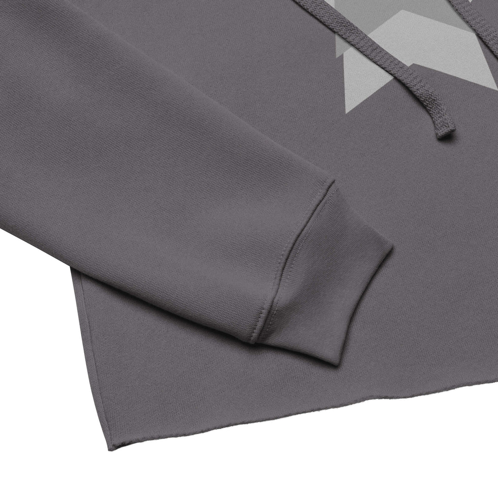 Damen Crop-Hoodie - Hochwertige Verarbeitung und kuschelweiches Fleece