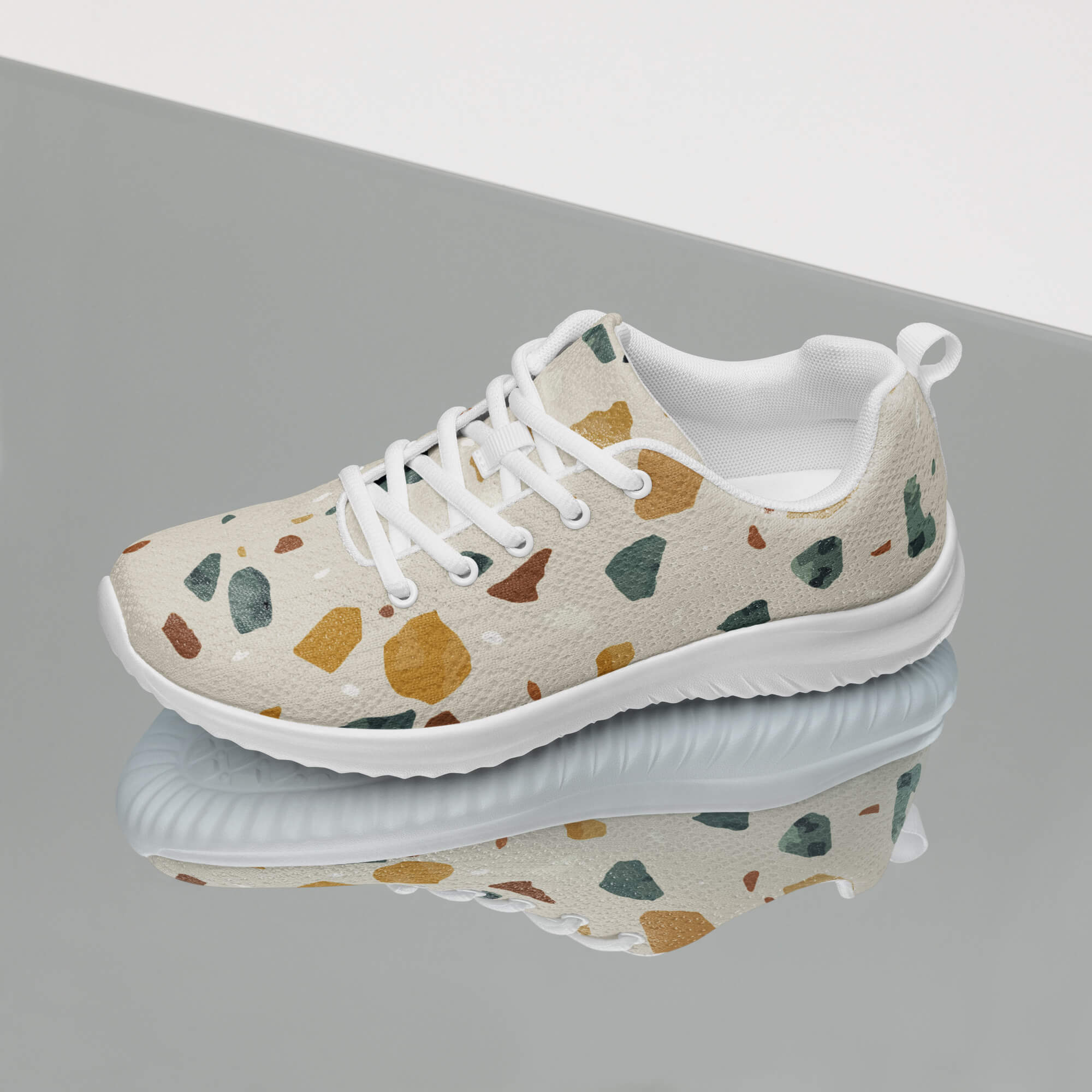 Damen-Laufschuhe Sport Weiß - Vorderansicht Leicht & flexibel für maximale Performance