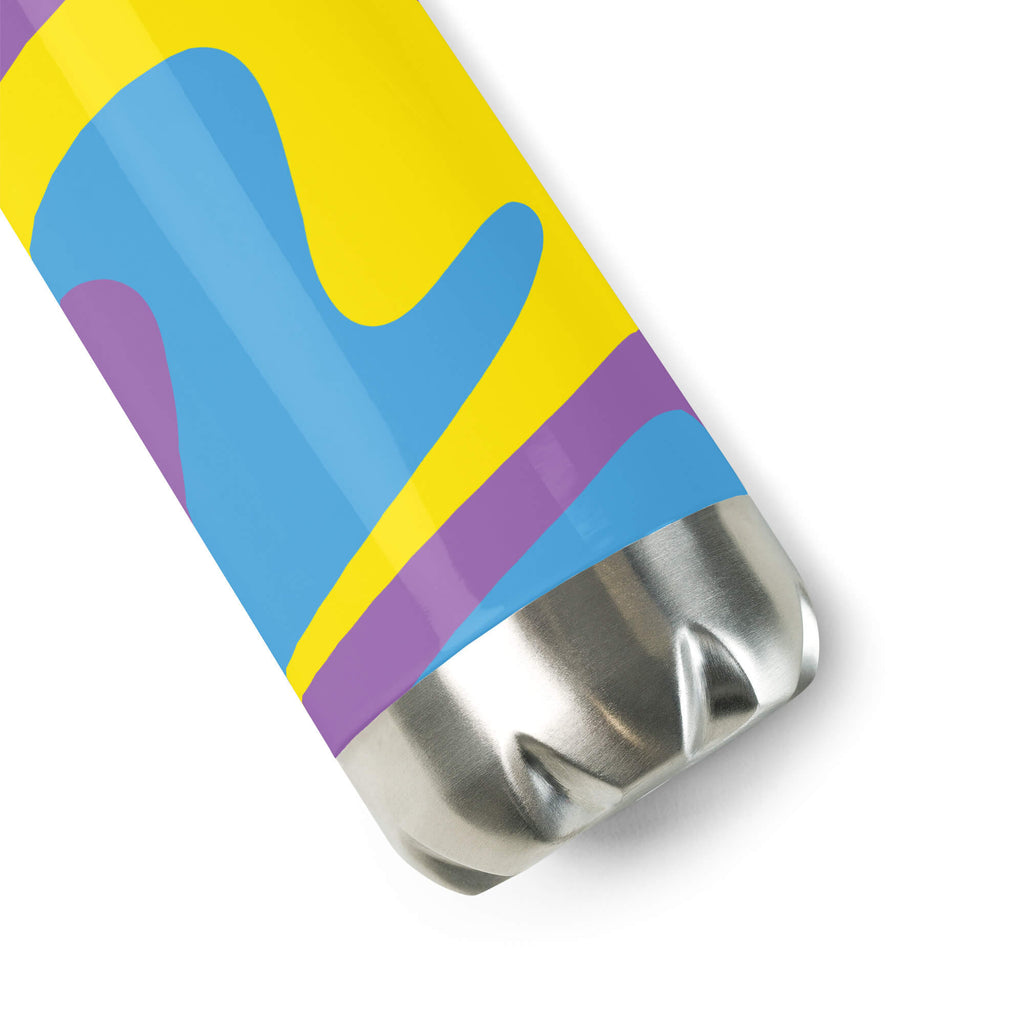 Edelstahl Trinkflasche 500ml – Isoliert & Auslaufsicher für Sport & Outdoor - famora-style