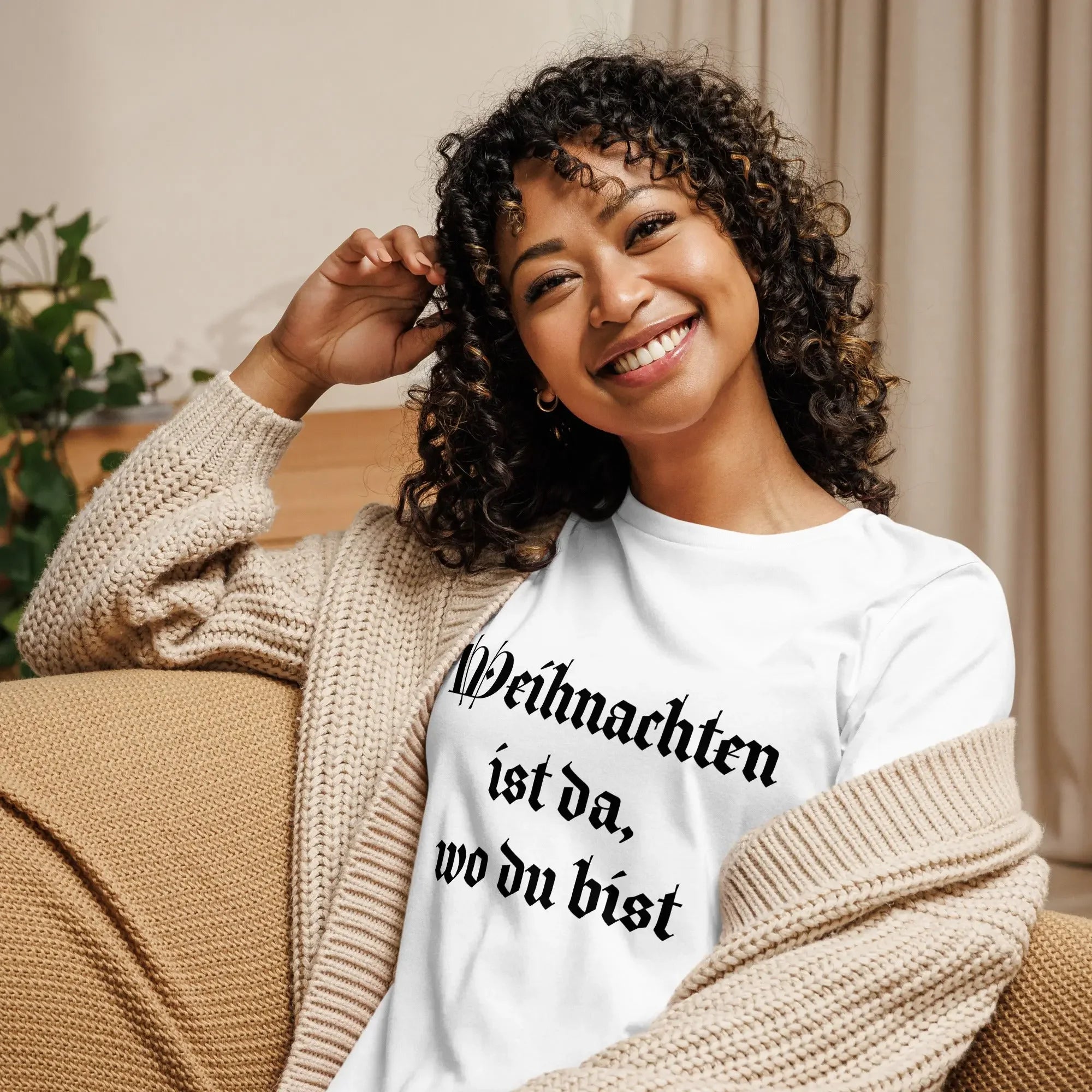 Basic-T-Shirt weiß Vorderansicht