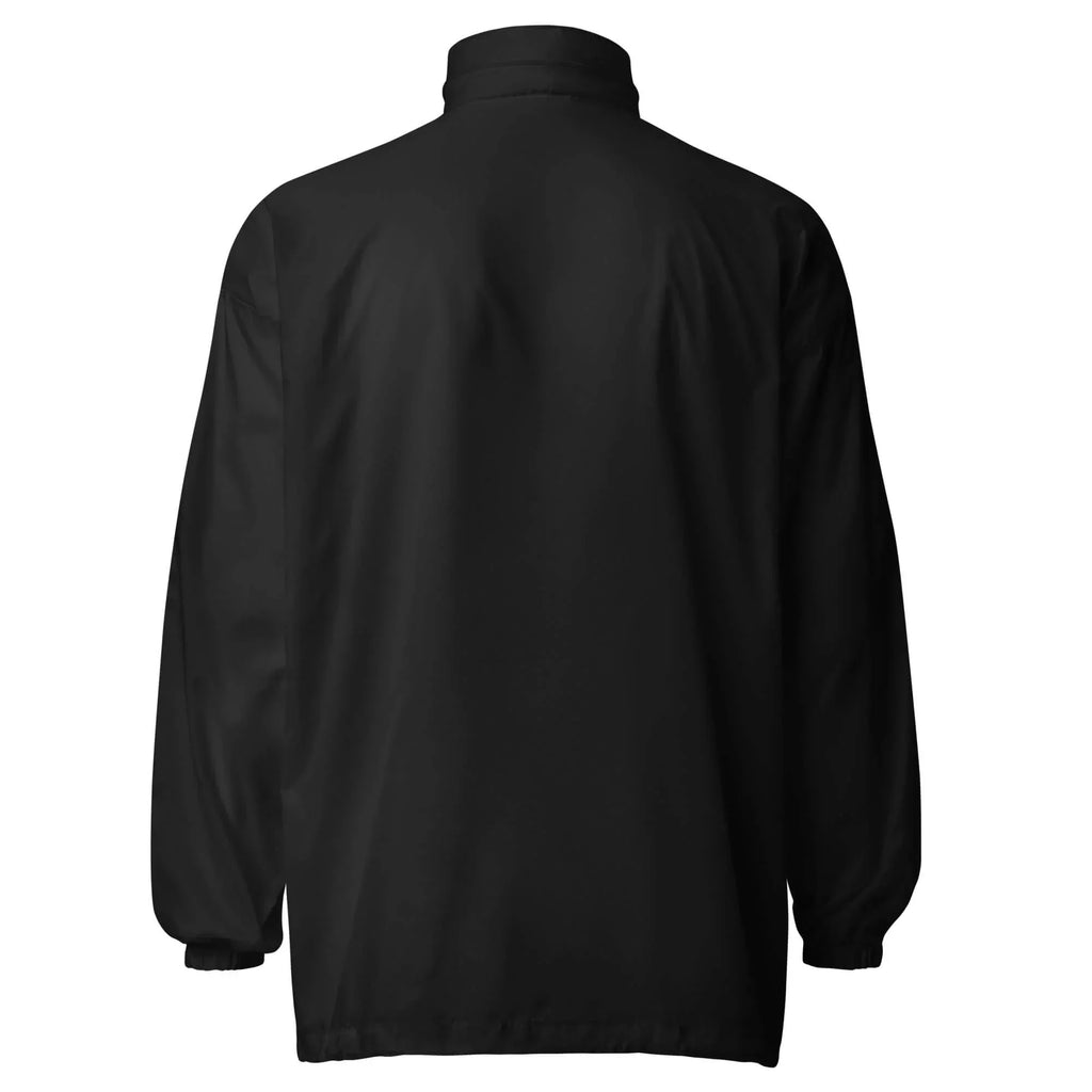 basic-unisex-windbreaker-black -Rückseite