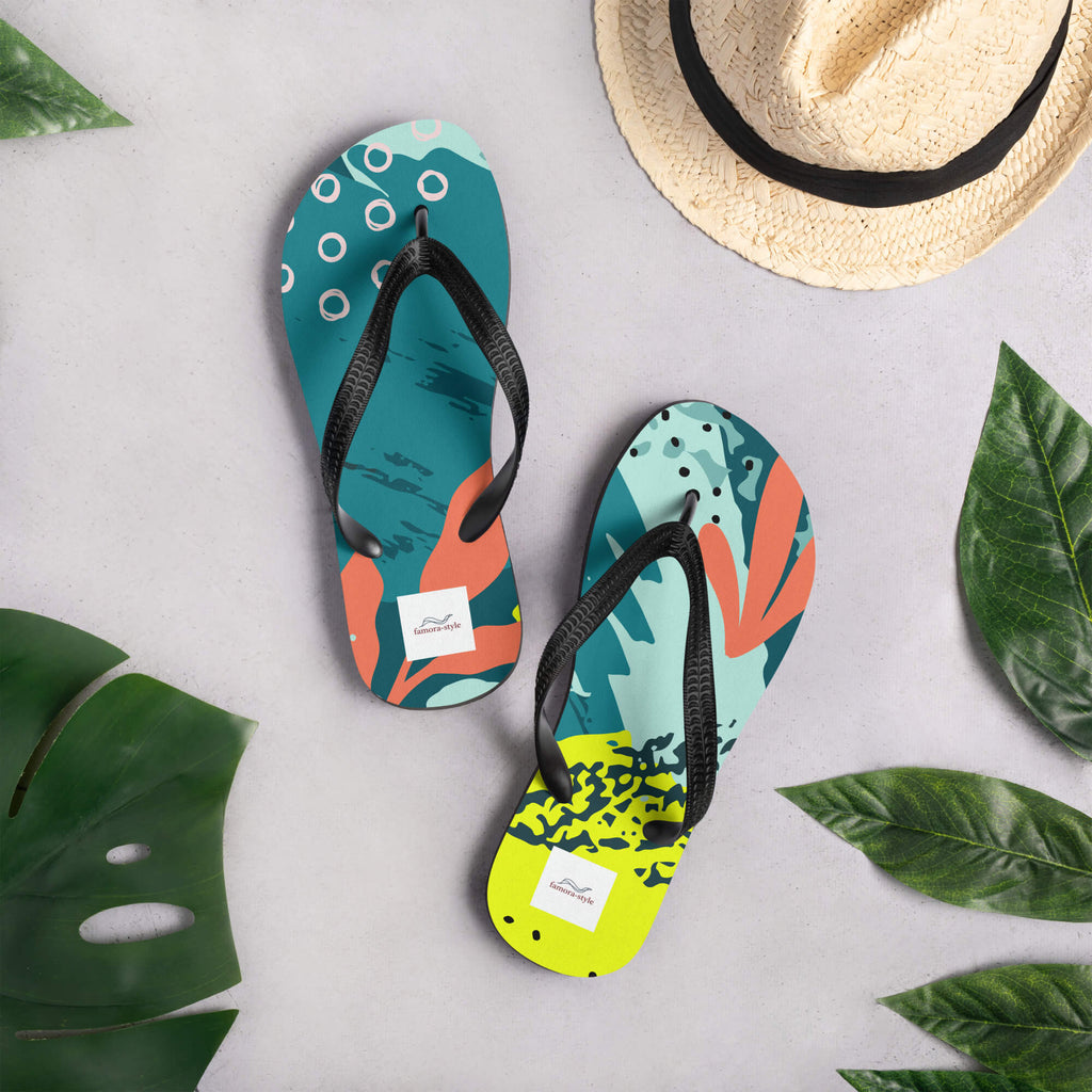 Flip-Flops Unisex – Bequeme Strand-Sandalen für Sommer & Urlaub - famora-style