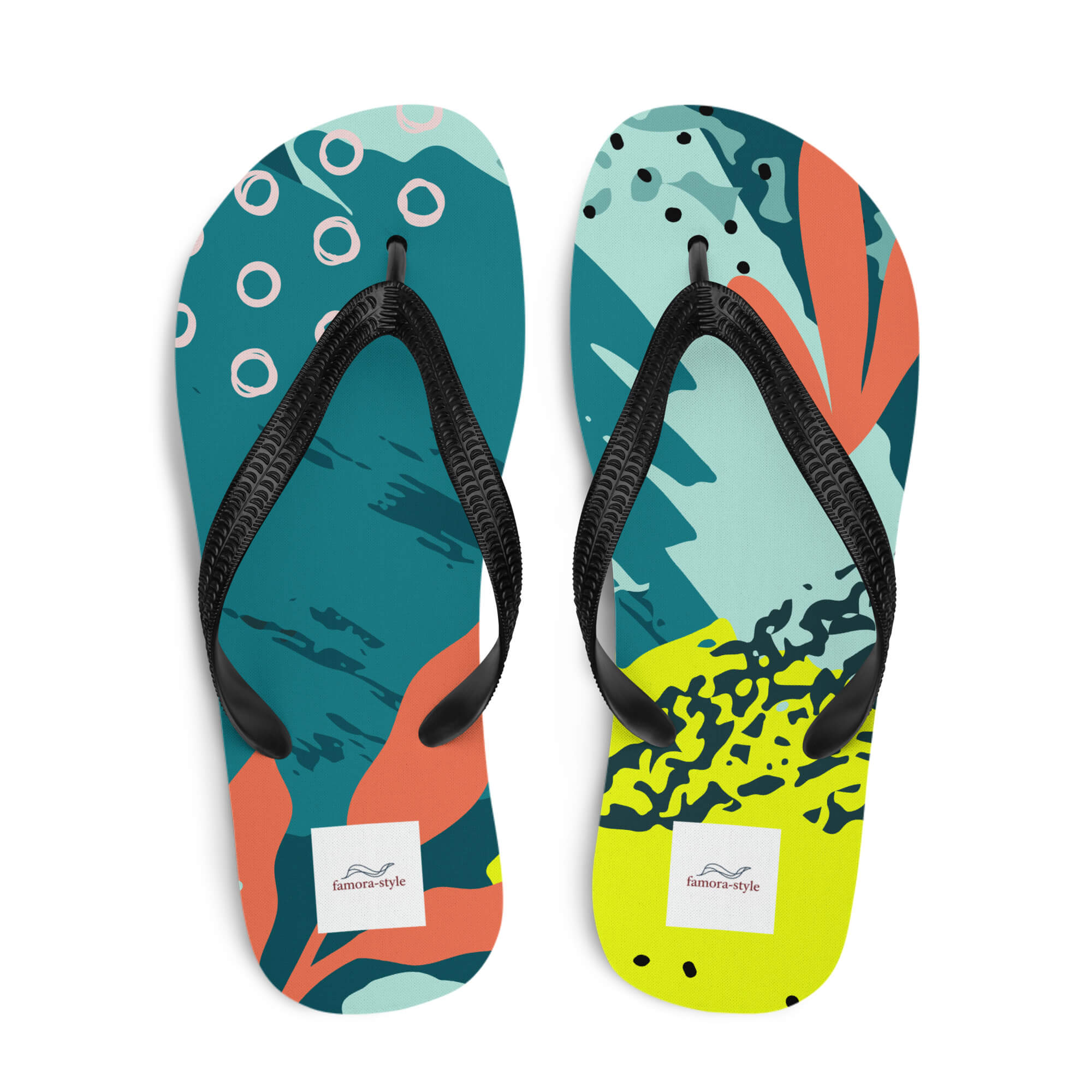 Flip-Flops Unisex – Bequeme Strand-Sandalen für Sommer & Urlaub - famora-style