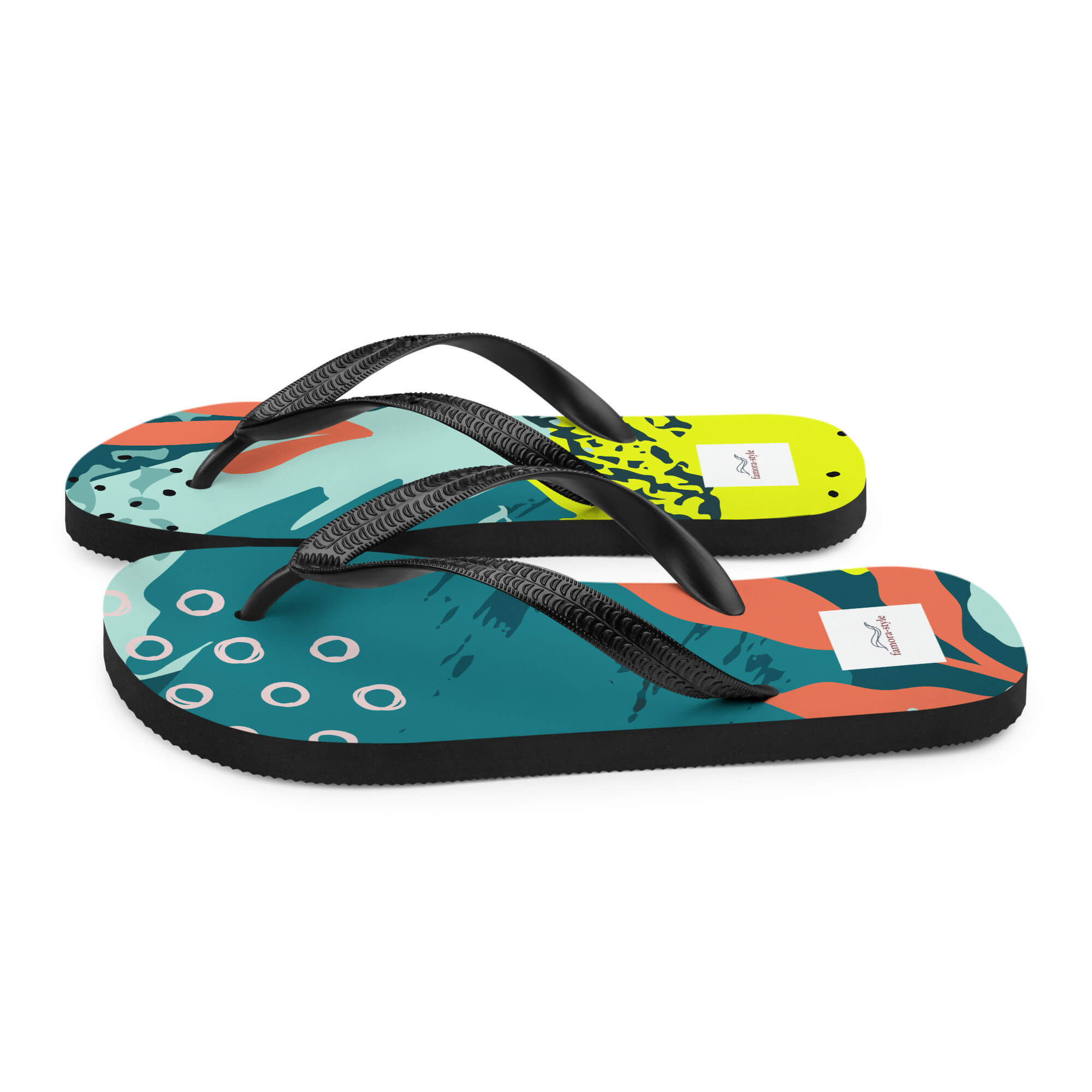 Flip-Flops Unisex – Bequeme Strand-Sandalen für Sommer & Urlaub - famora-style