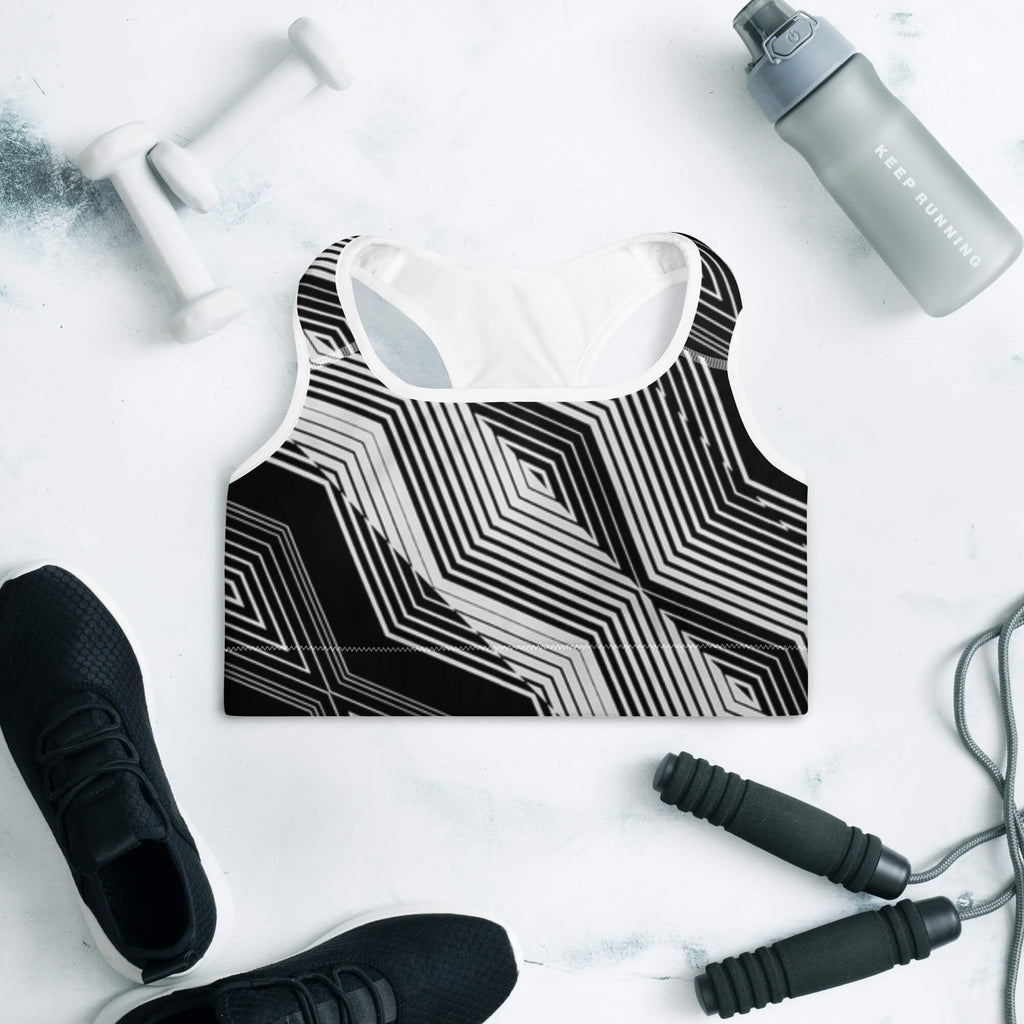 Gepolsterter Sport-BH für Frauen 50+ – Komfort & Support für Yoga & Wellness - famora-style #