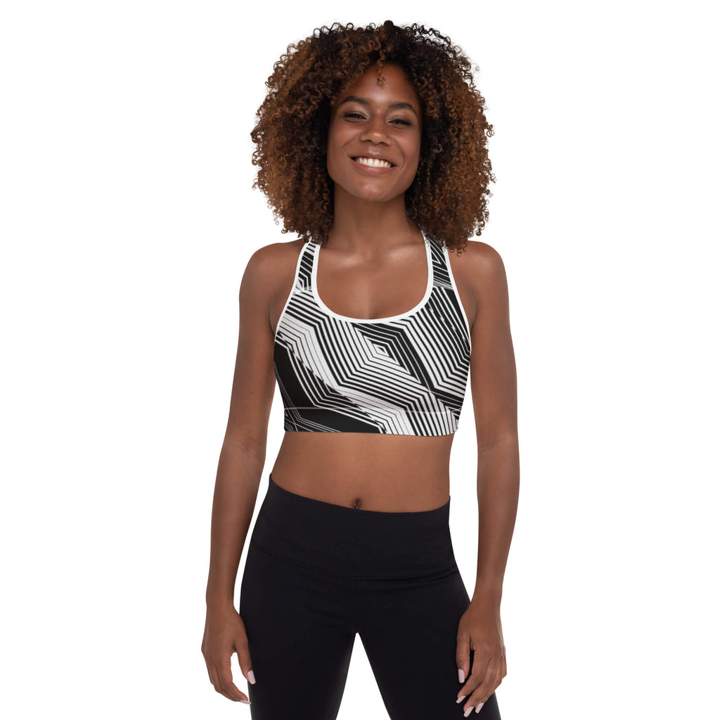 Gepolsterter Sport-BH für Frauen 50+ – Komfort & Support für Yoga & Wellness - famora-style #