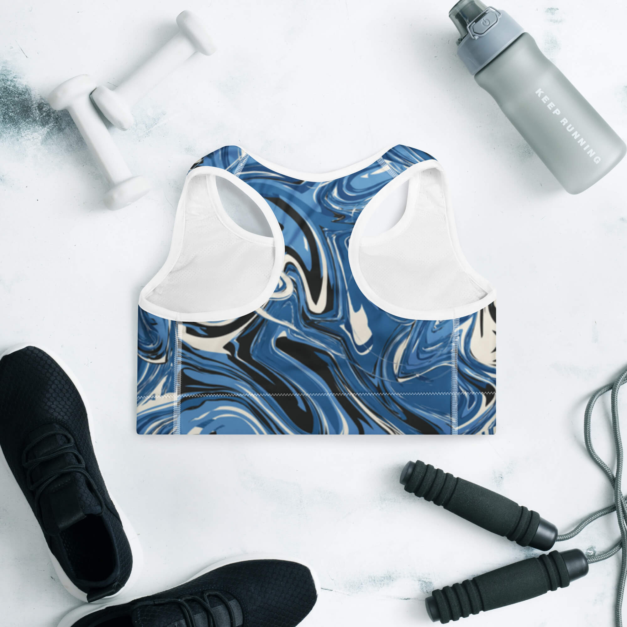 Gepolsterter Sport-BH für Frauen 50+ – Komfort & Support für Yoga & Wellness - famora-style #