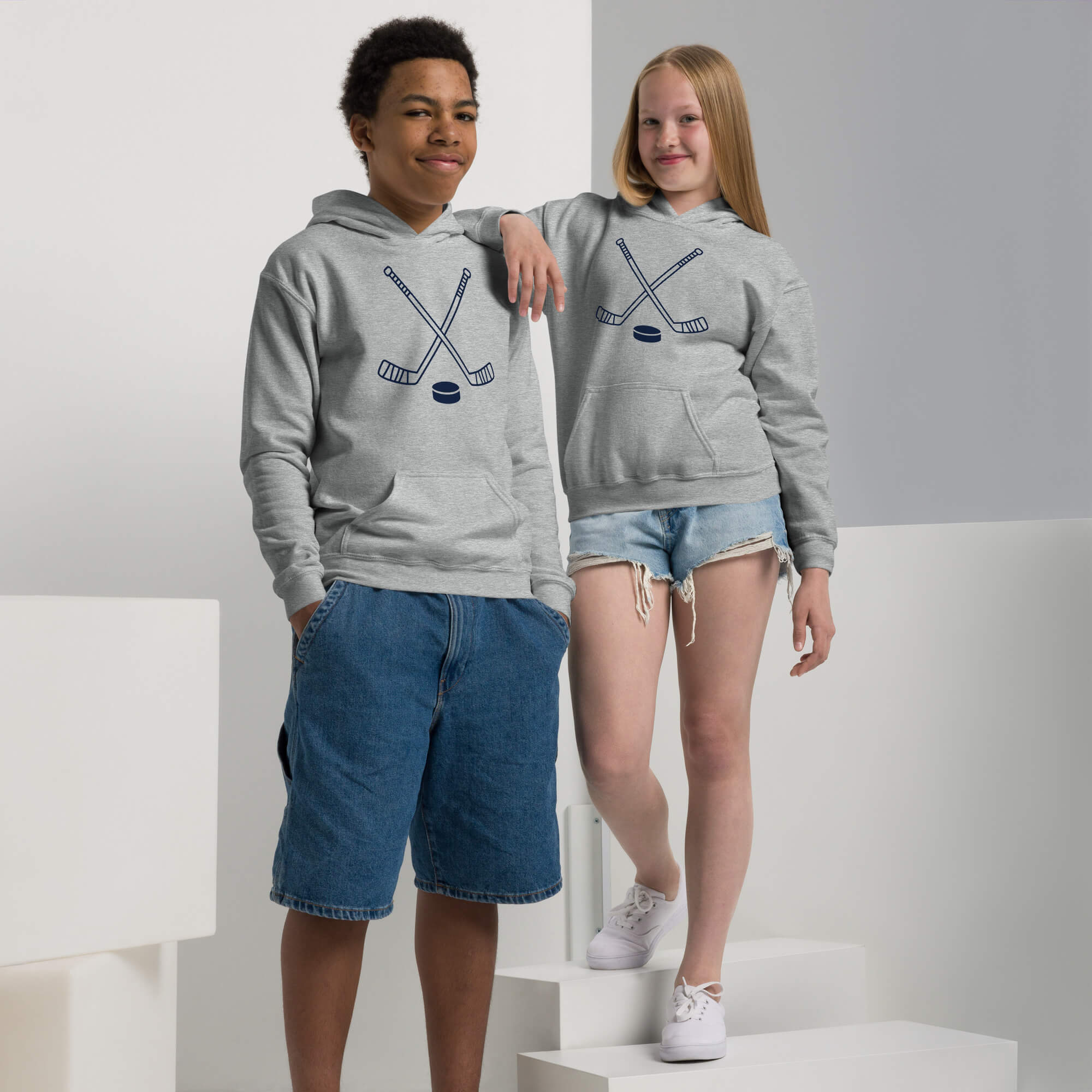  Heavy-Blend Hoodie für Jugendliche – gemütlicher Kapuzenpullover für Teens