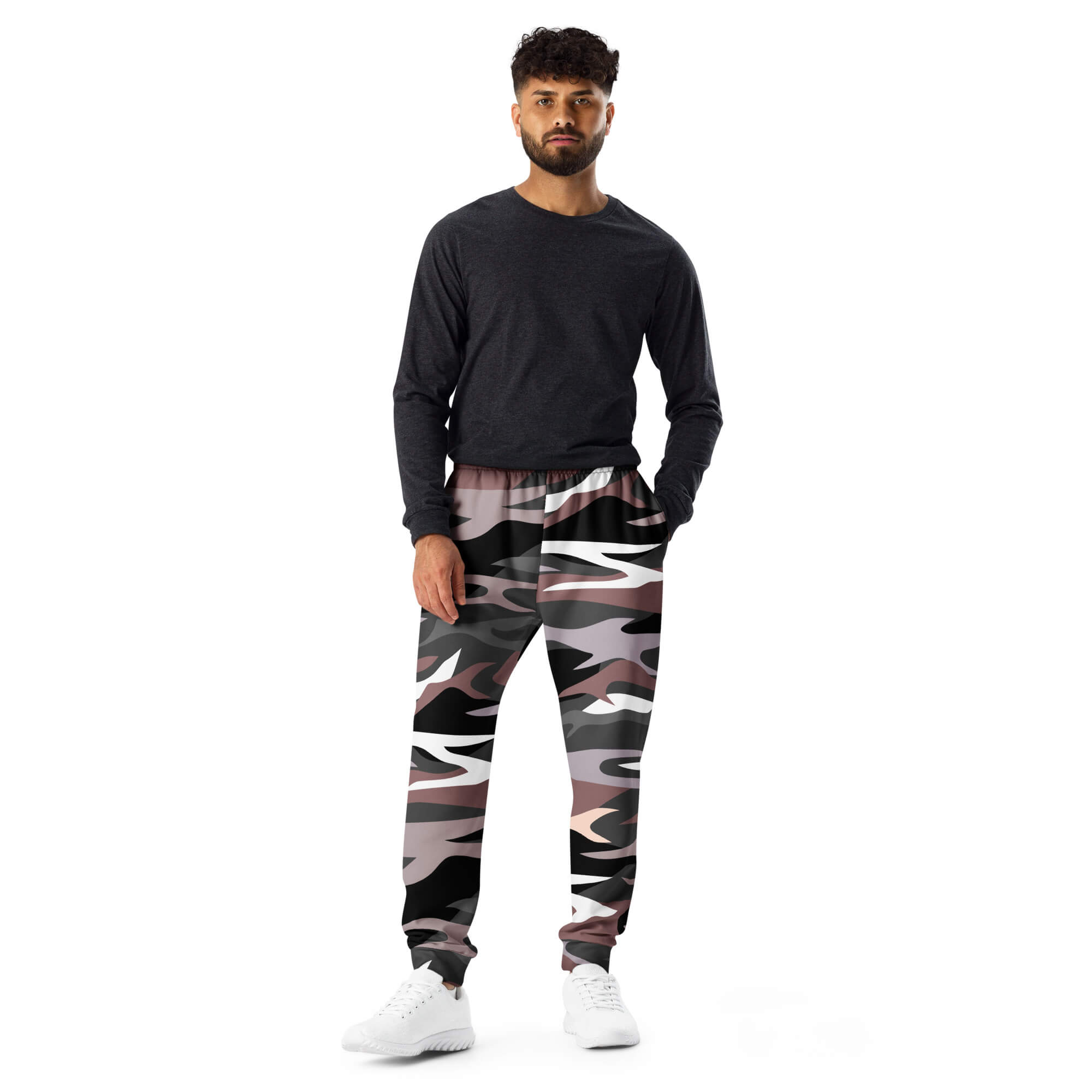 💪 Premium Herren-Jogginghose – Vorderansicht 