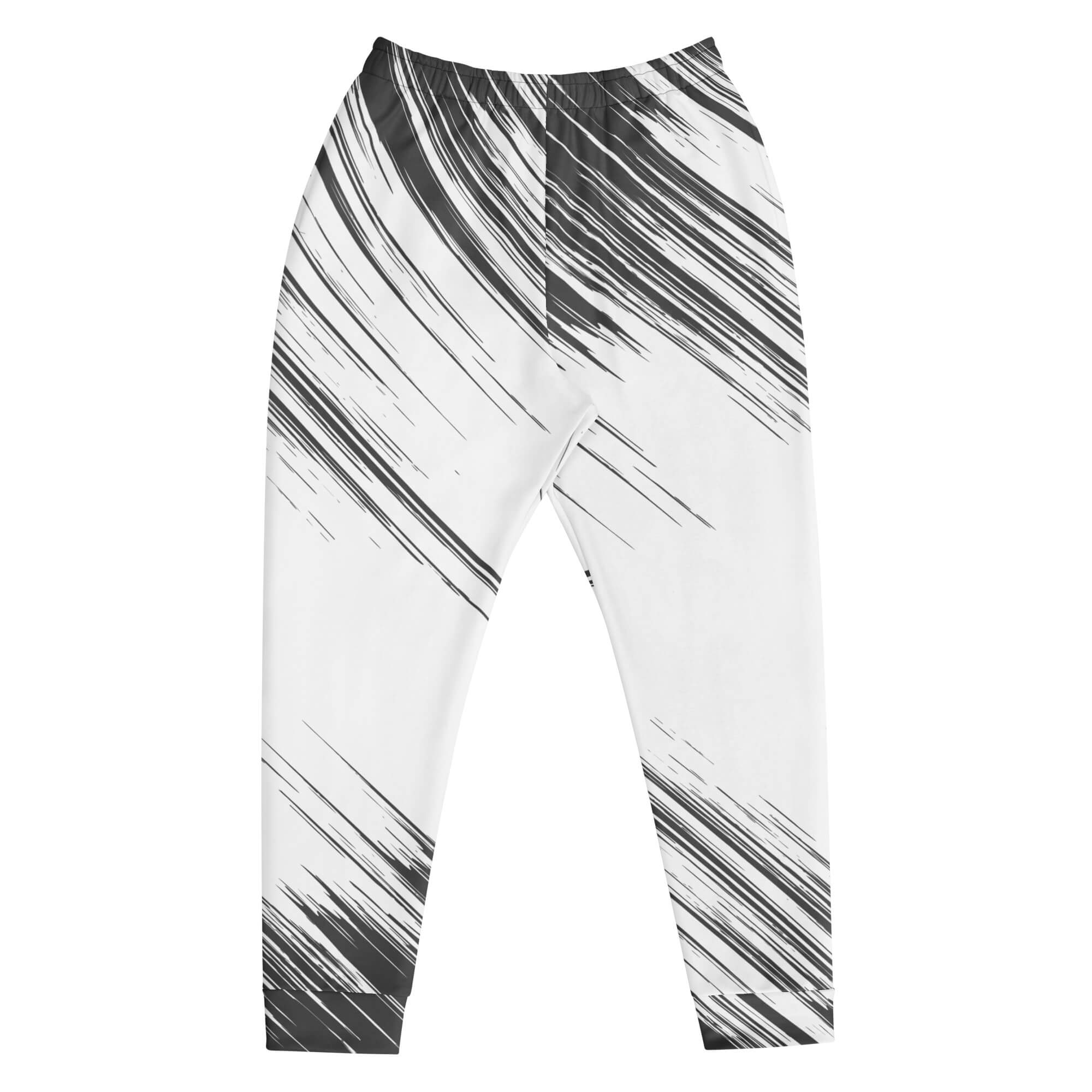 Nachhaltige Unisex-Jogginghose – Vorderansicht Detail
