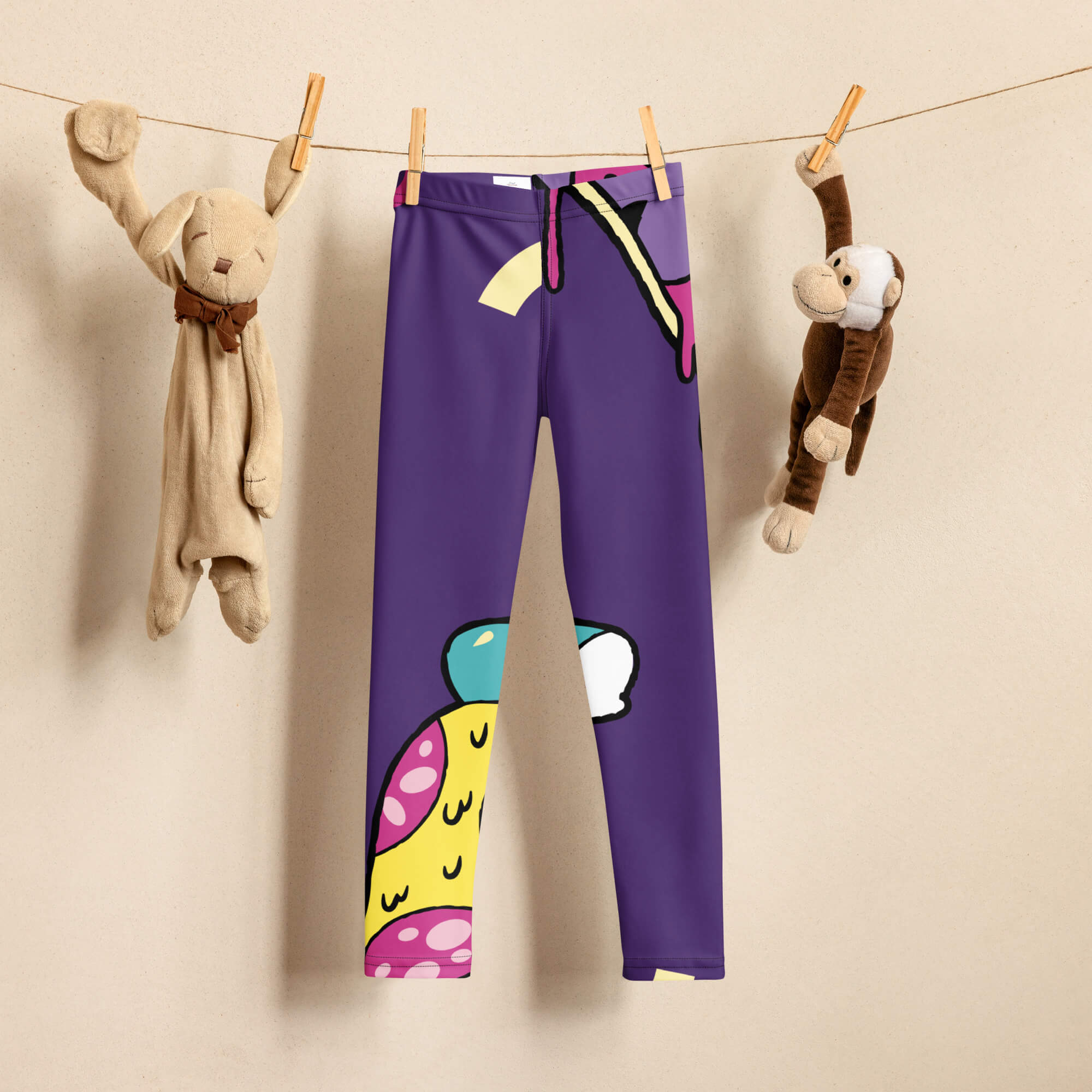 Kinder-Leggings weich – elastische Sportleggings für Yoga und Freizeit