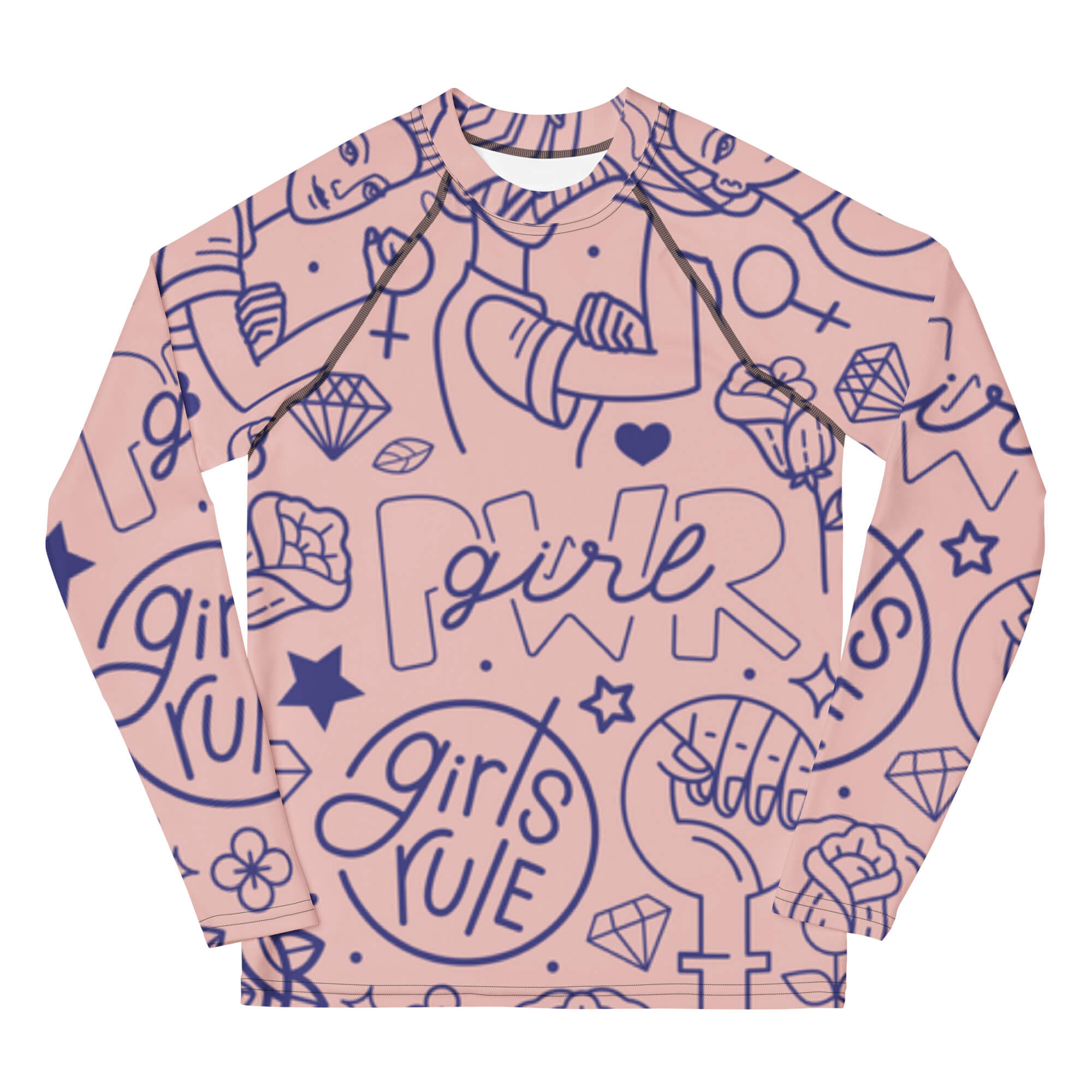 Langarm Rash-Guard für Jugendliche – Sport & Schwimmen - famora-style