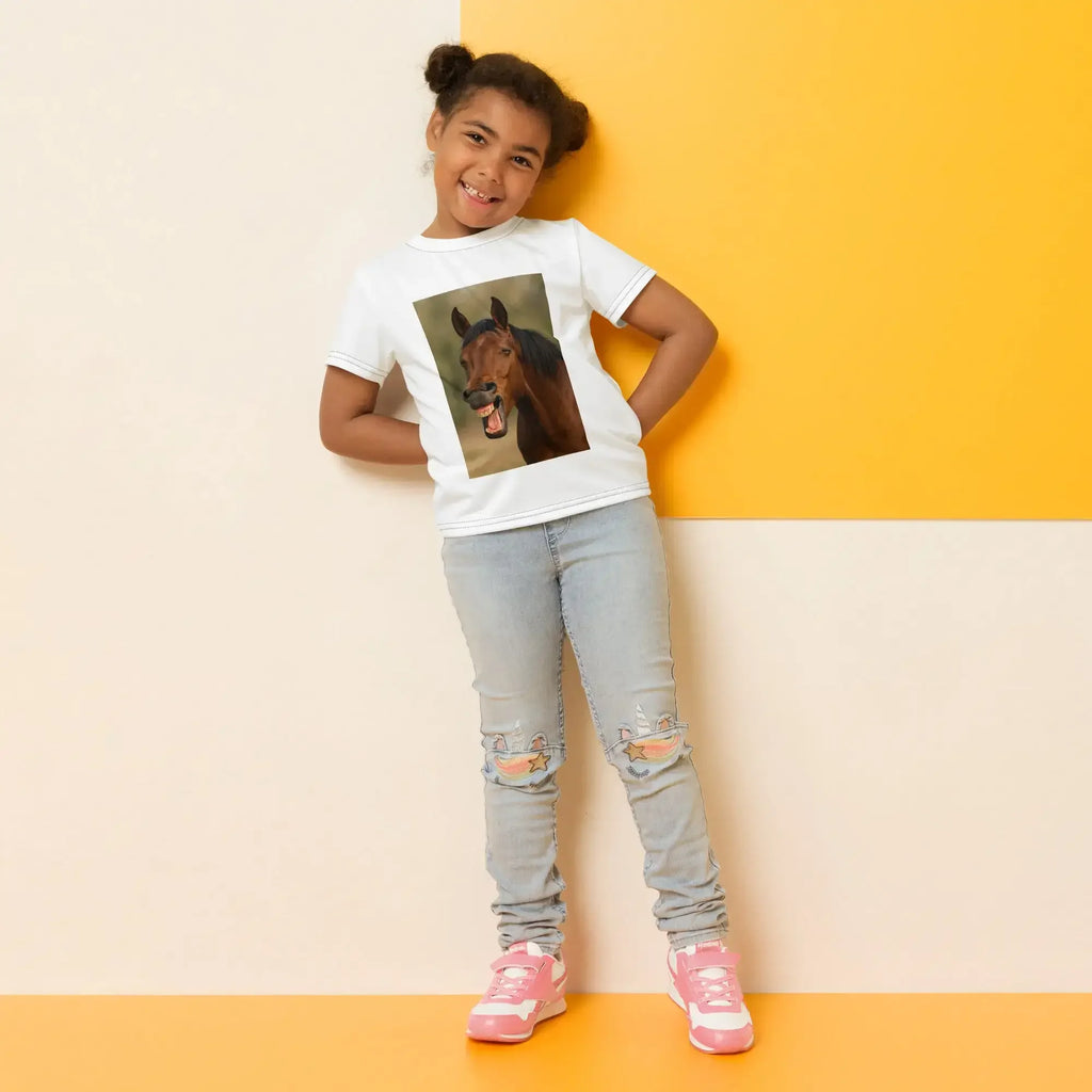 Kinder T-Shirt weiß - Vorderansicht