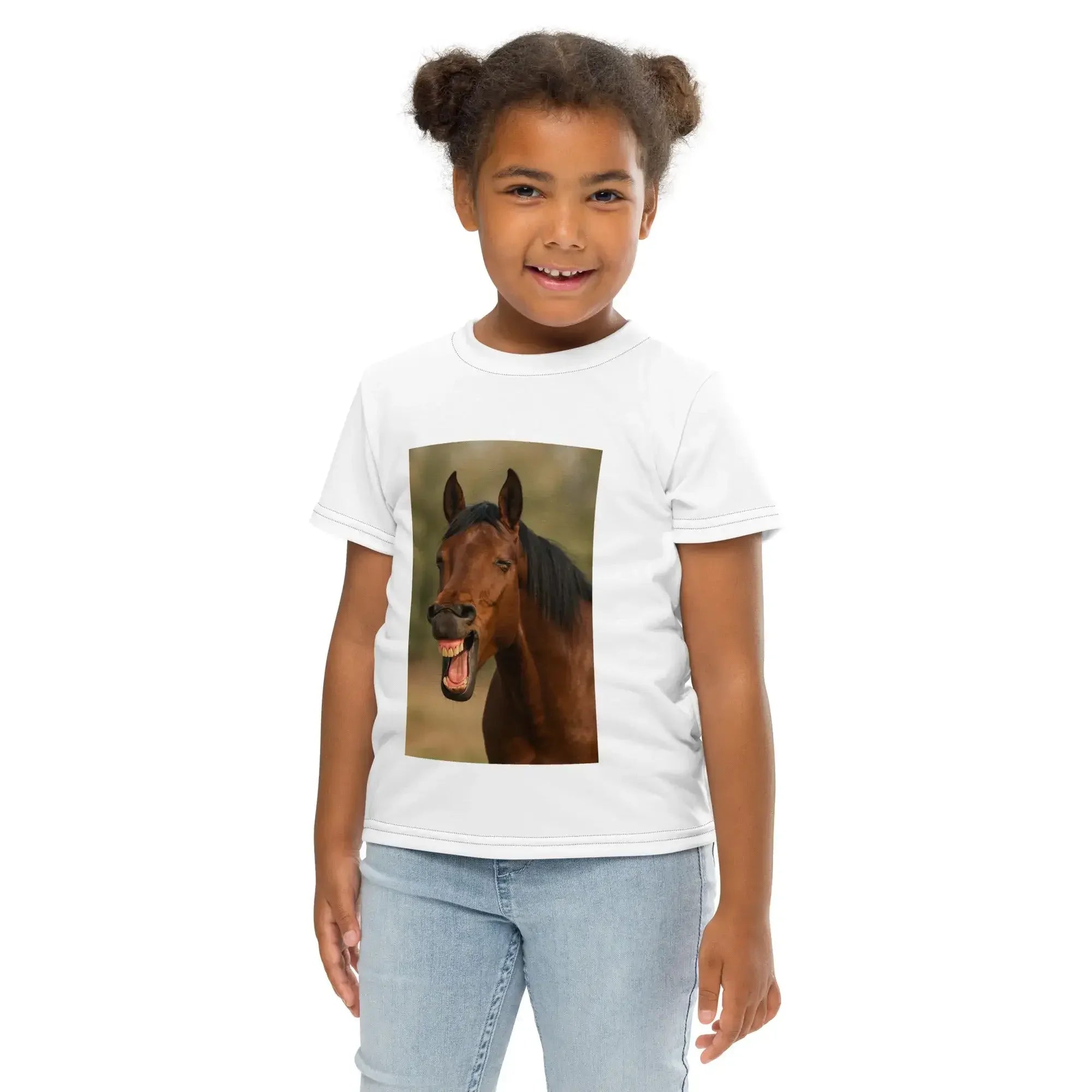 Kinder T-Shirt weiß - Vorderansicht