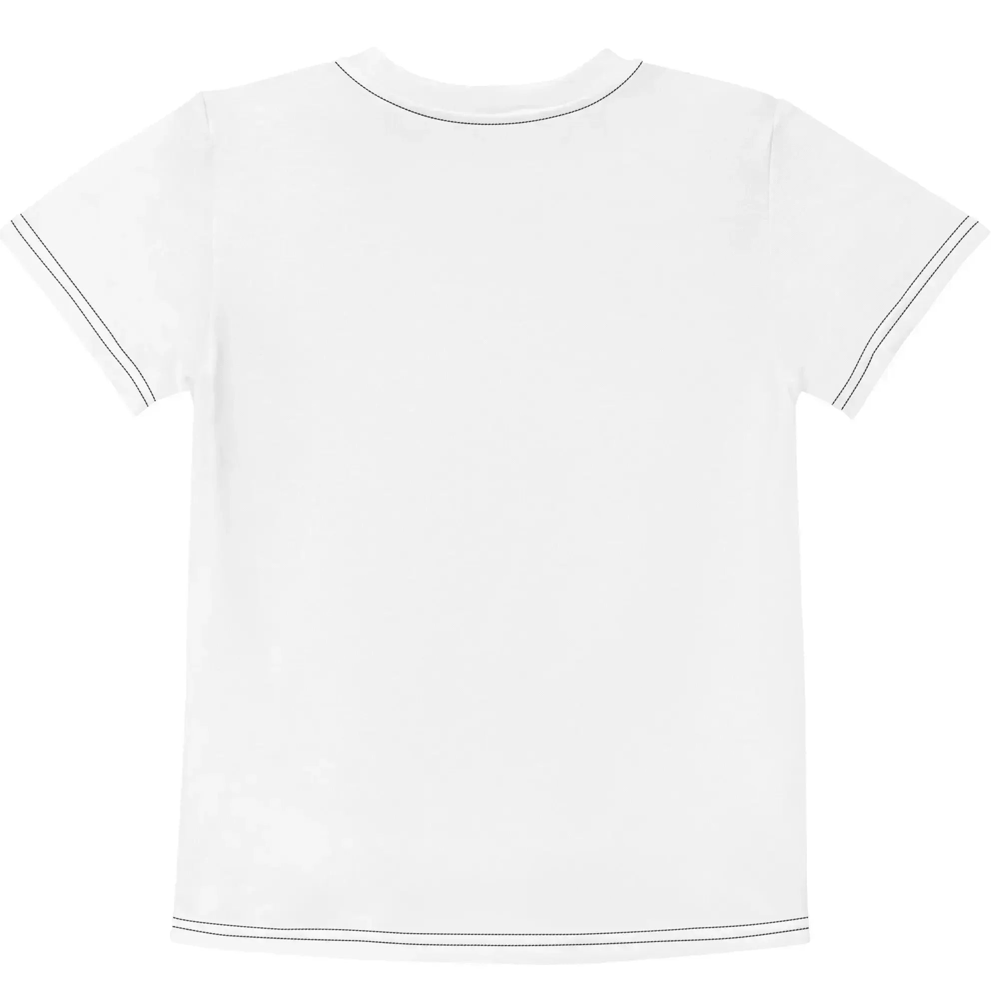 Kinder T-Shirt weiß - Rückenansicht
