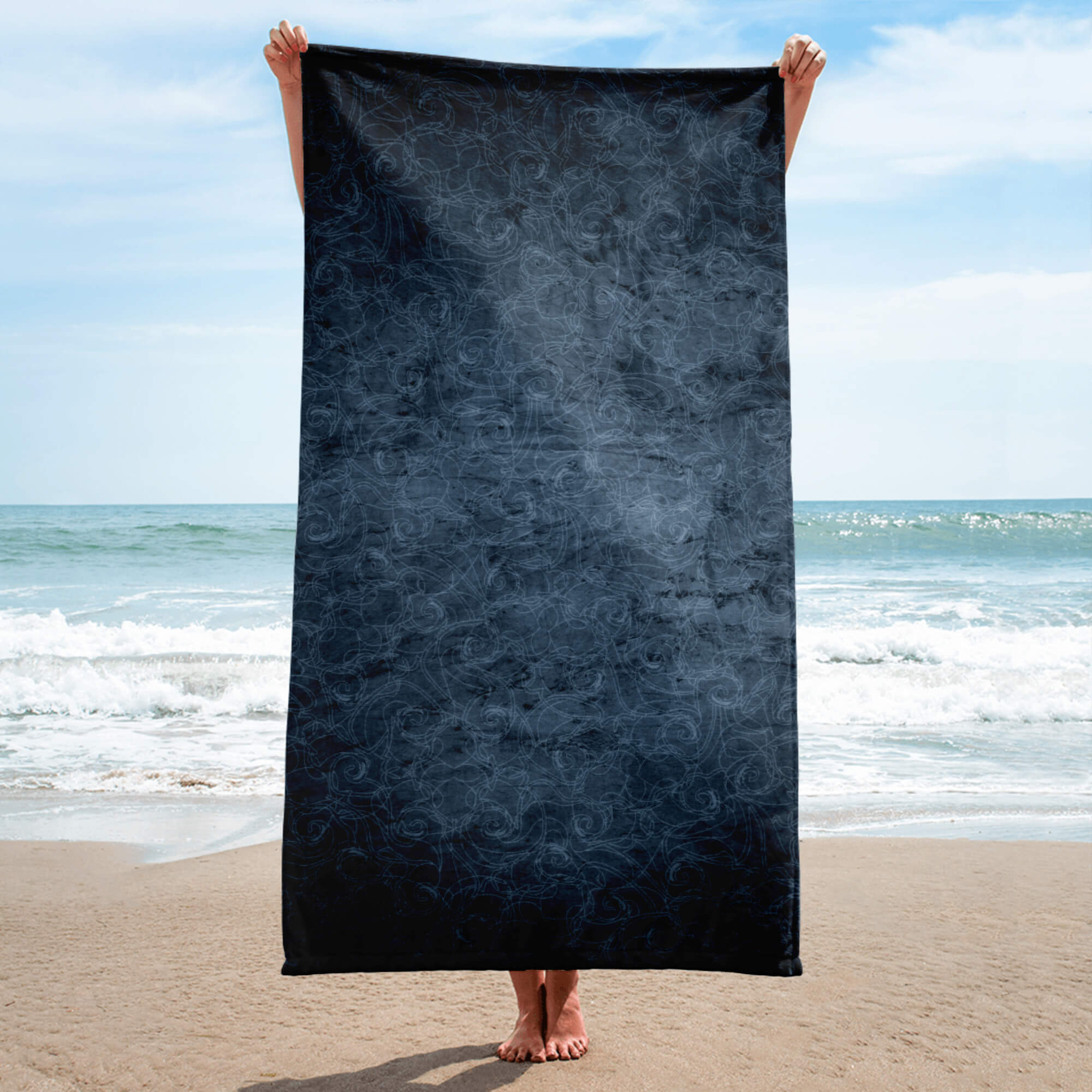 Saugfähiges Premium Handtuch mit Terry-Gewebe – Detailansicht ✨
