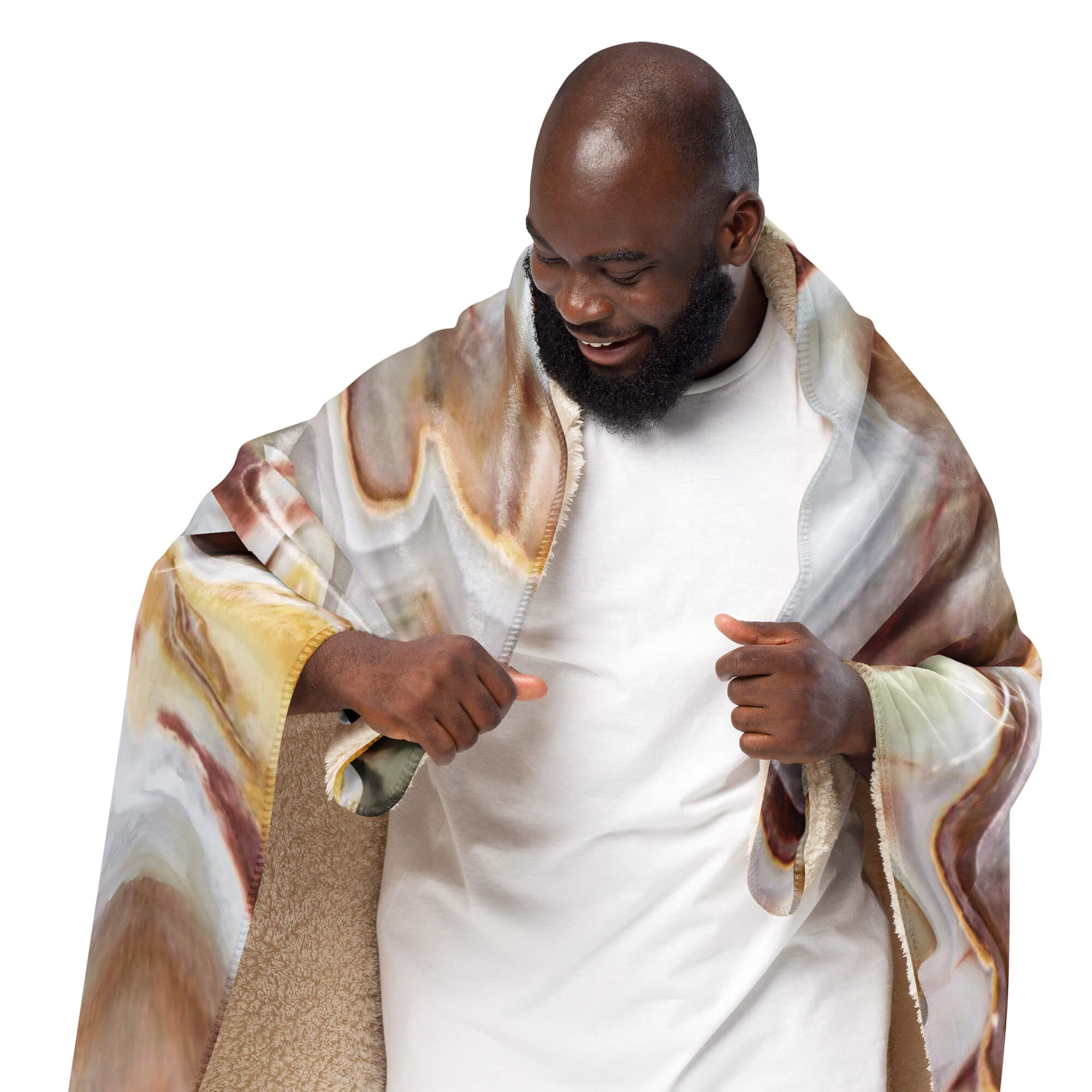 Wohlfühl-Sherpa-Decke - Ultraweich und wärmend für kalte Tage