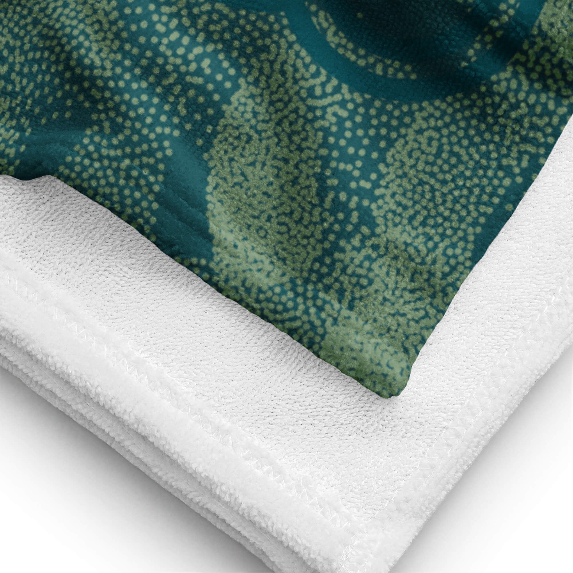 Strandtuch Produktdetails - Weiche Frottee-Rückseite und hochwertige Verarbeitung