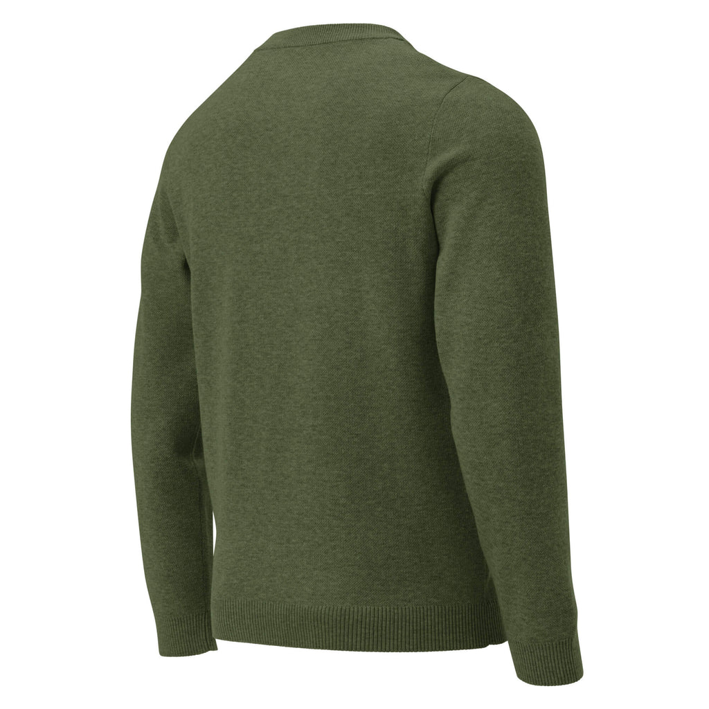 Klassischer Strickpullover Rückansicht rechts – Zeitloses Design für Damen und Herren – Kuschelig warm
