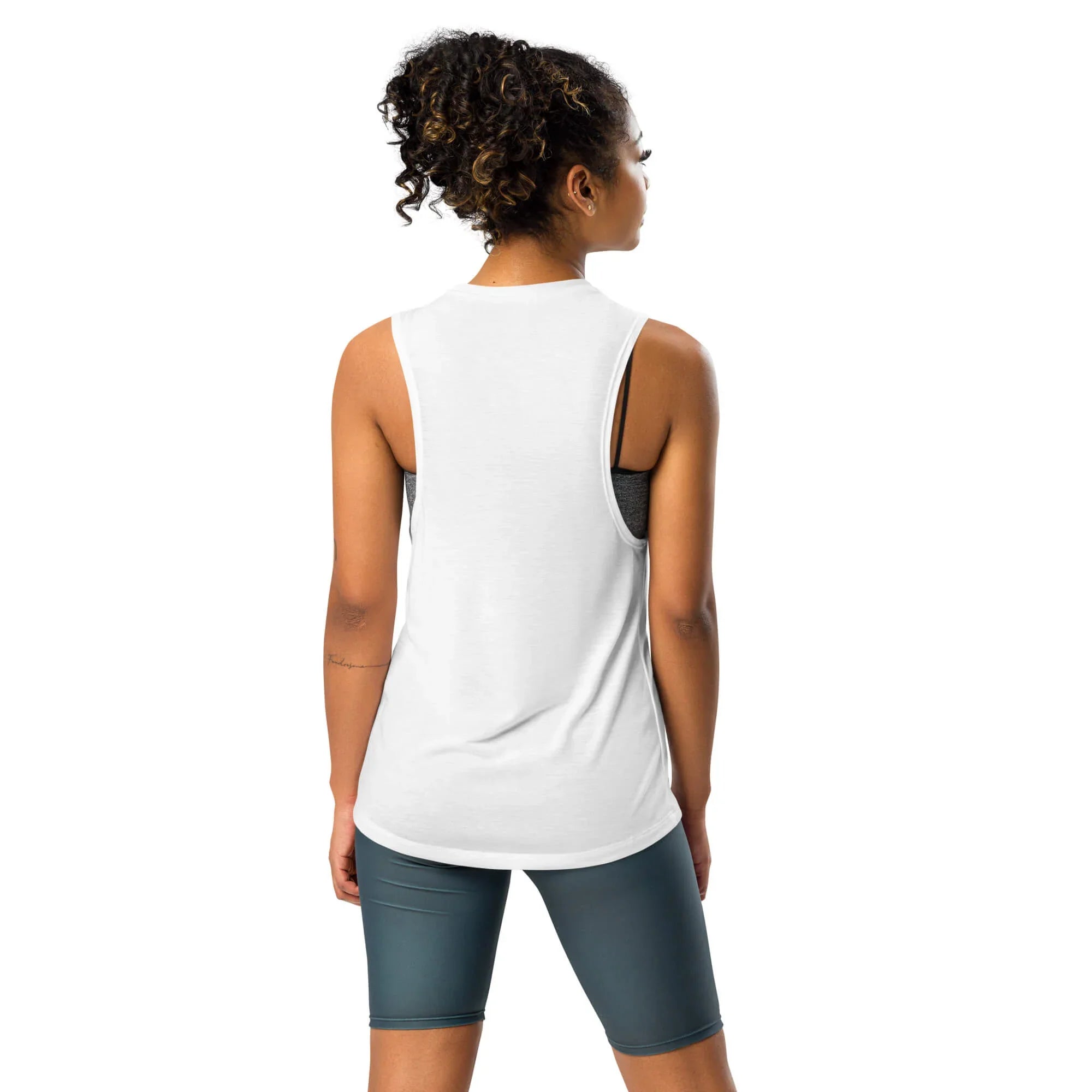 Sportliches Muscle Tank-Top für Damen - Rückenansicht"