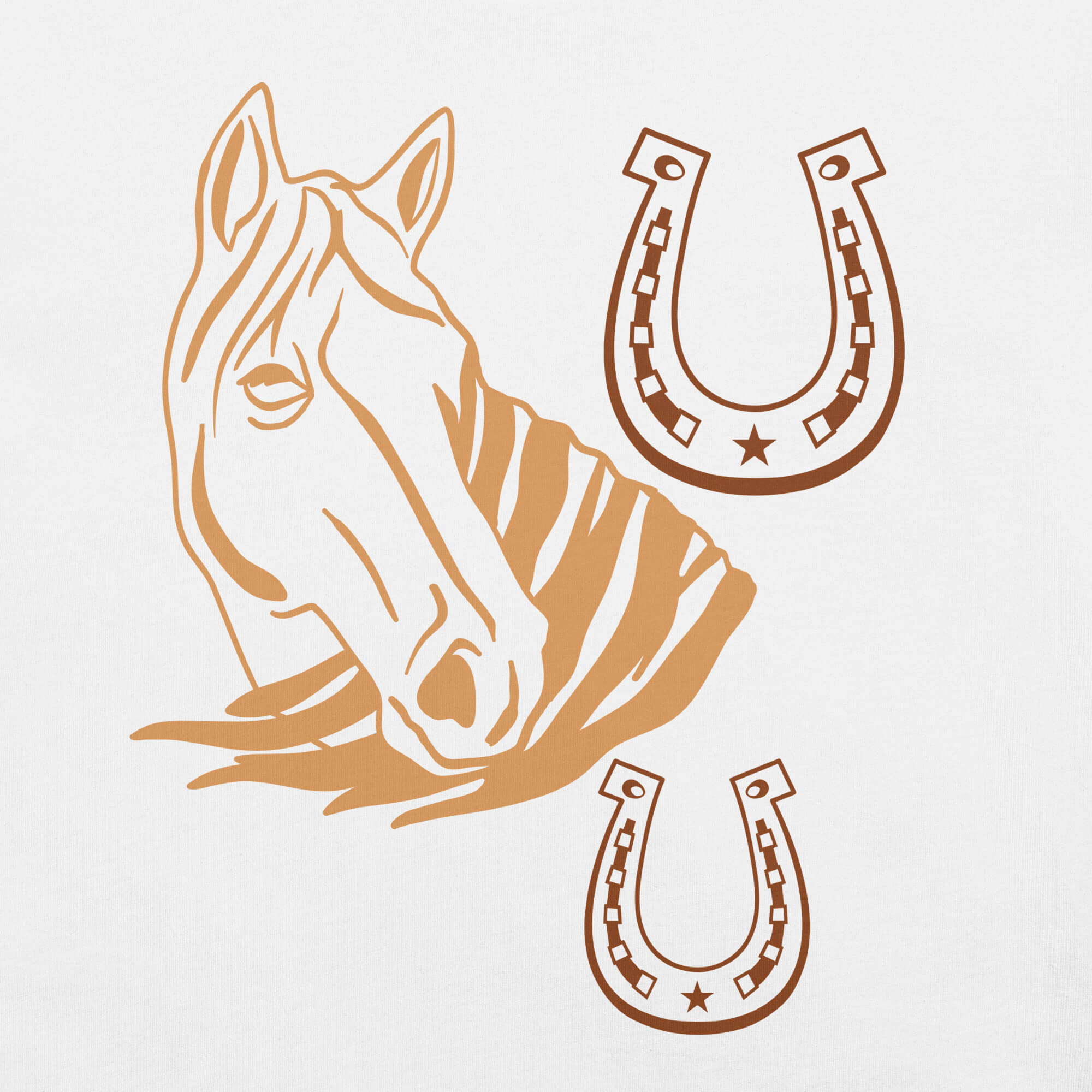 Unisex-T-Shirt weiß – Frontansicht Perspektive
