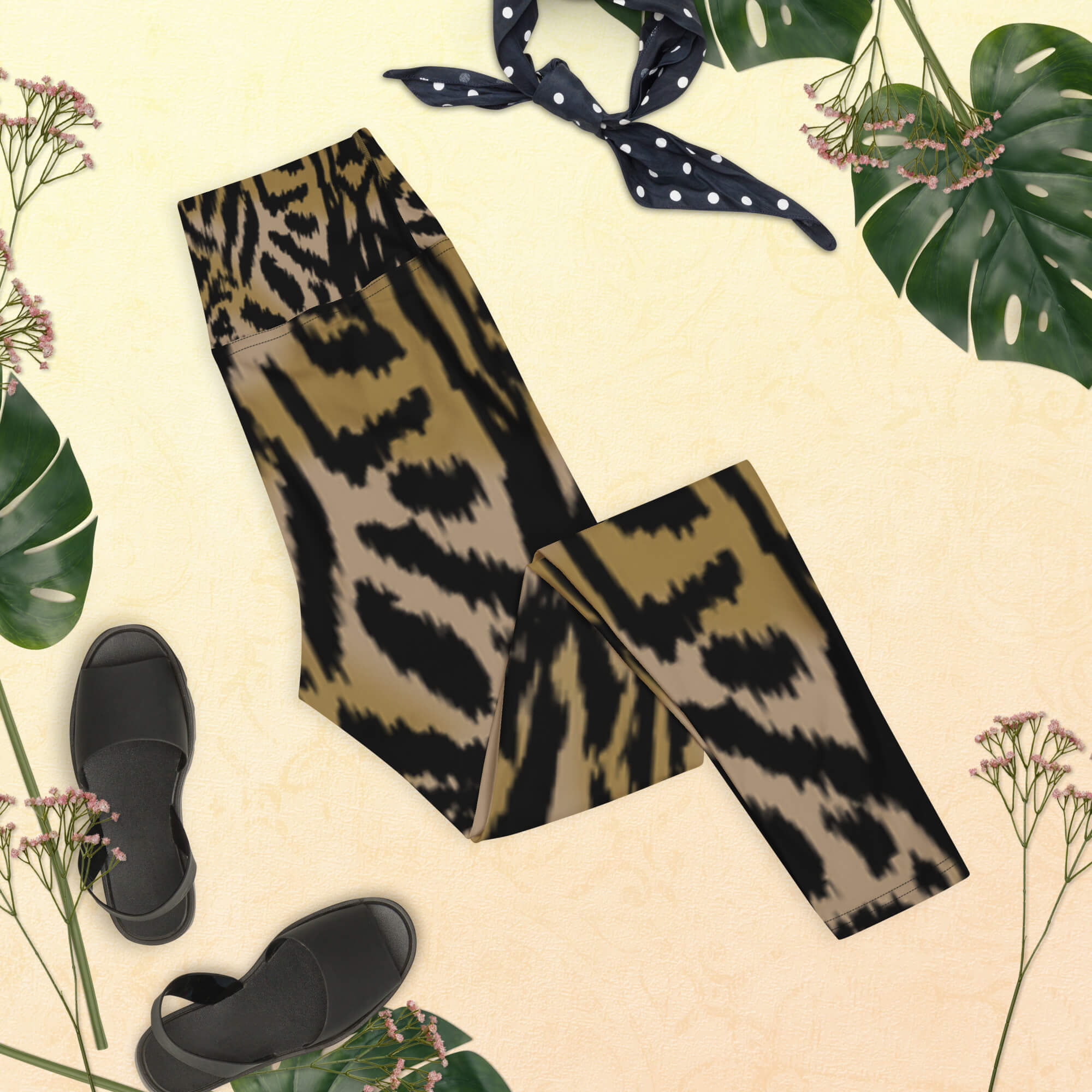 🧘♀️ Yoga-Leggings High Waist – Dein perfekter Begleiter für Yoga & Alltag - famora-style #