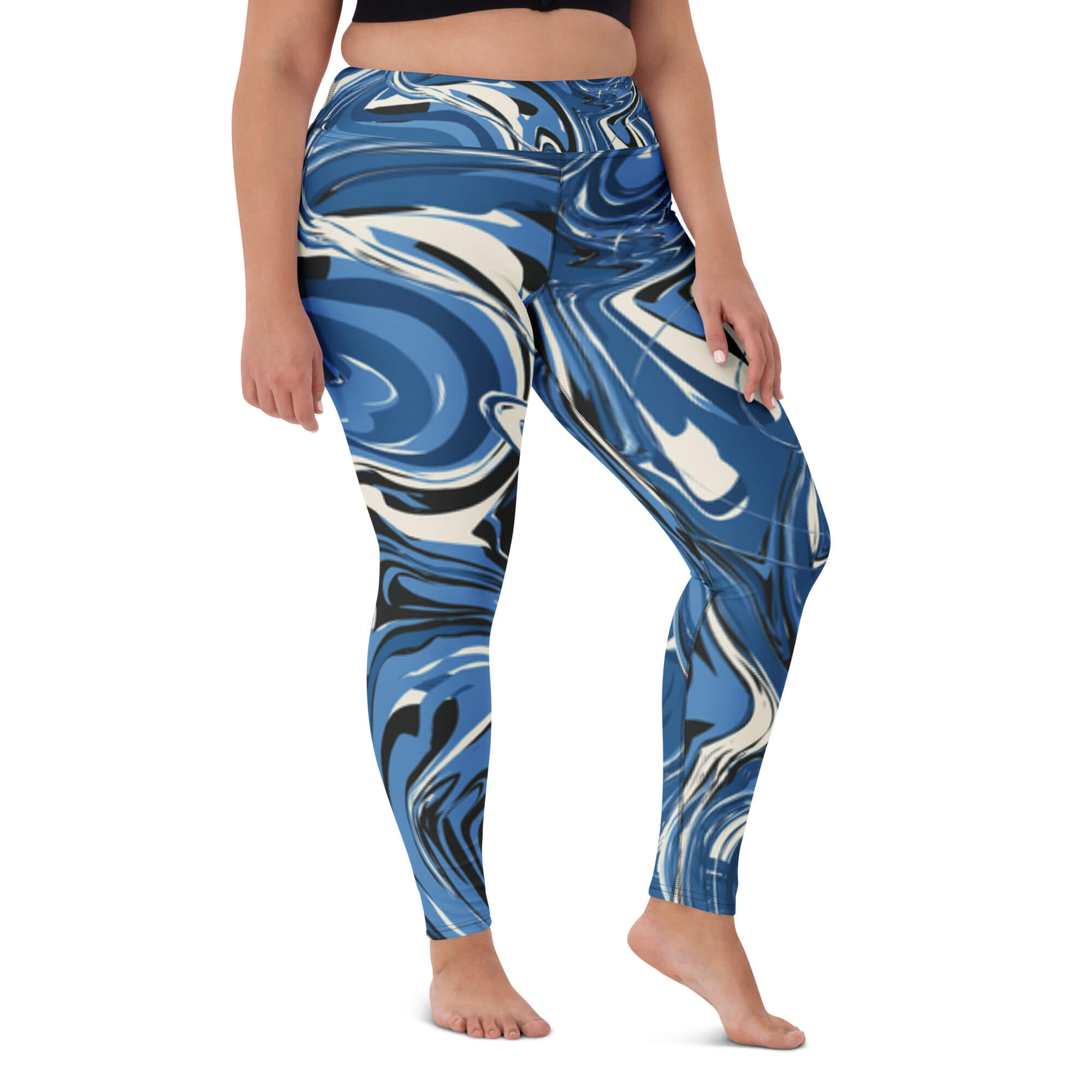 Yoga-Leggings High Waist für Frauen 50+ – Atmungsaktiv & Bequem - famora-style #