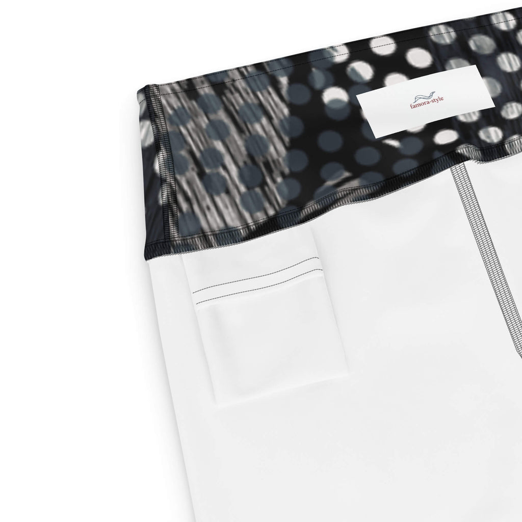 Weiche Mikrofaser Leggings - Produktdetails und Material-Nahaufnahme