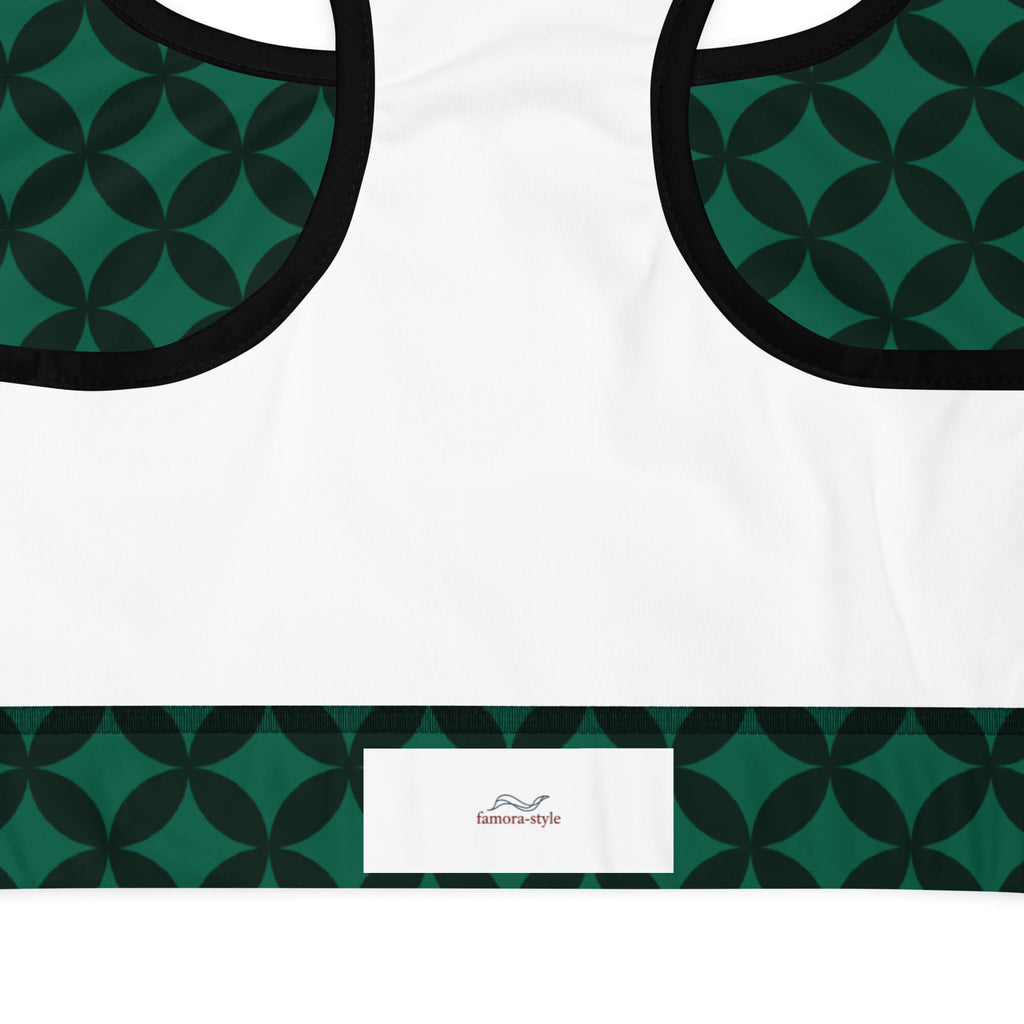 Waldkraft Sport-BH Schwarz – Produktdetails | Herausnehmbare Polsterung | Famora-Stil