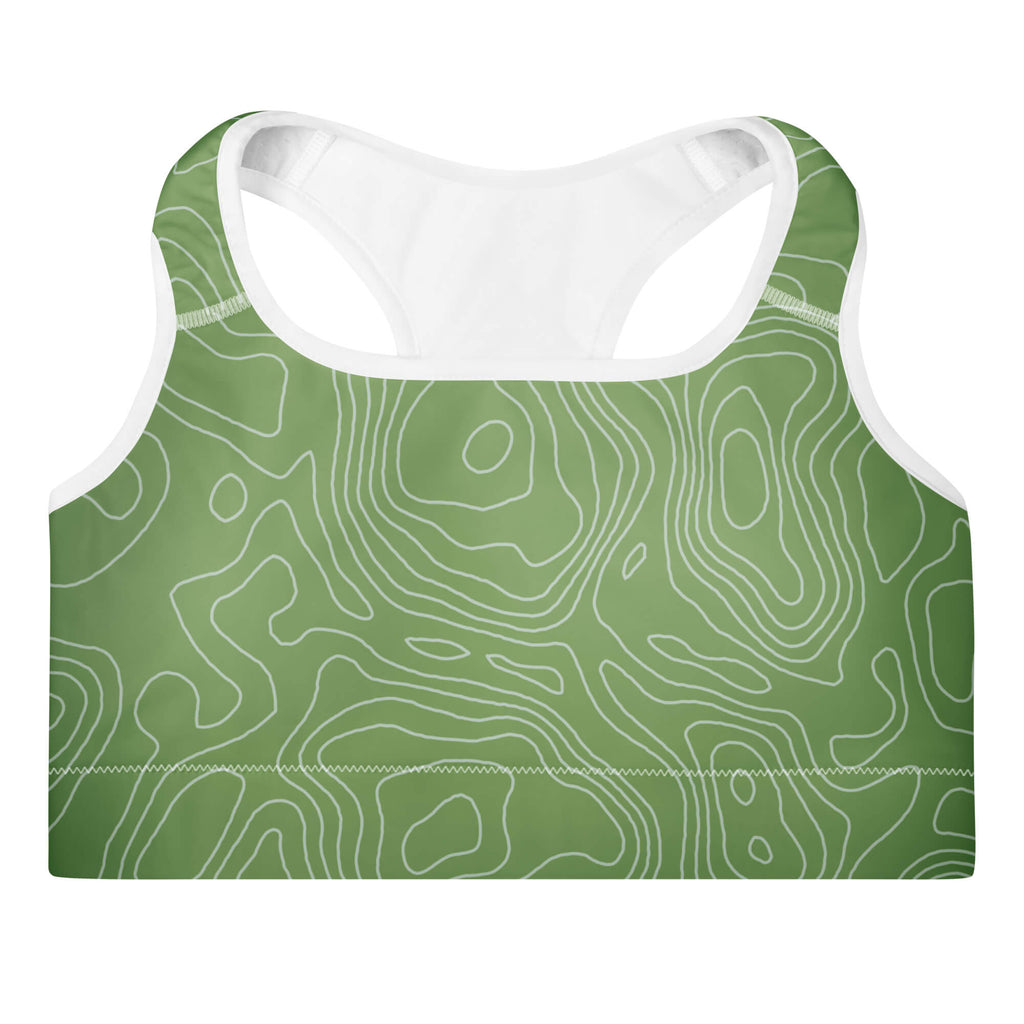 Frühlingswind Sport-BH Mintgrün getragen – Damen Activewear für Yoga & Pilates | Famora-Stil