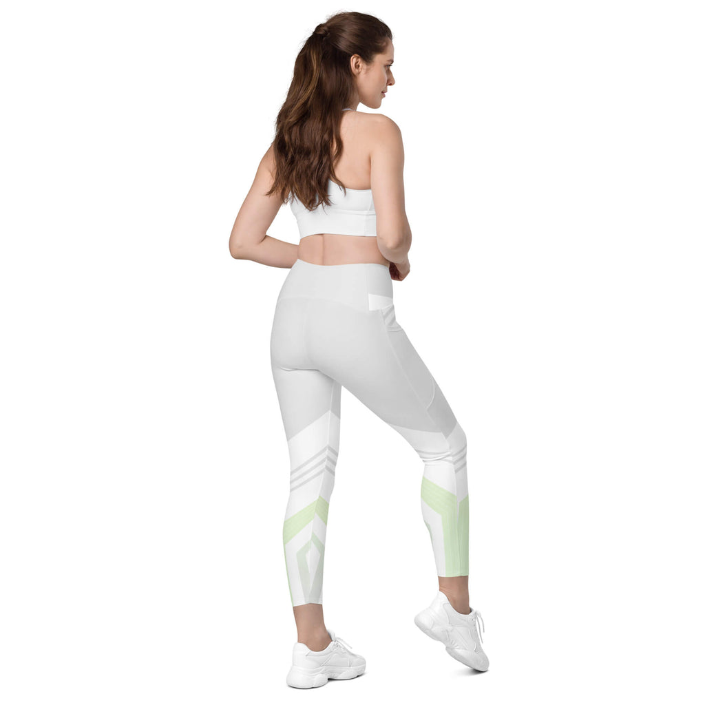 Freie Bewegung Leggings Rückansicht – High-Waist für aktive Frauen 50+ | famora-style
