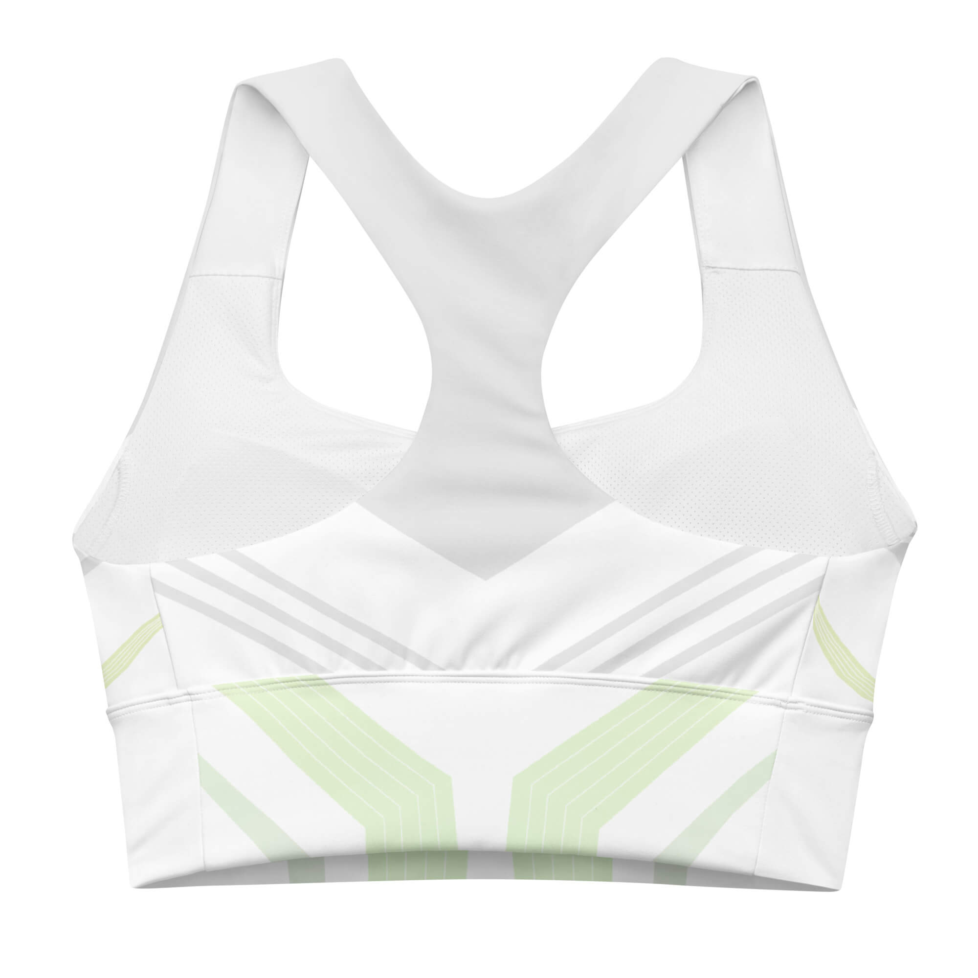 Freie Bewegung Sport-BH Detail – abnehmbare Polsterung und Mesh-Futter | famora-style
