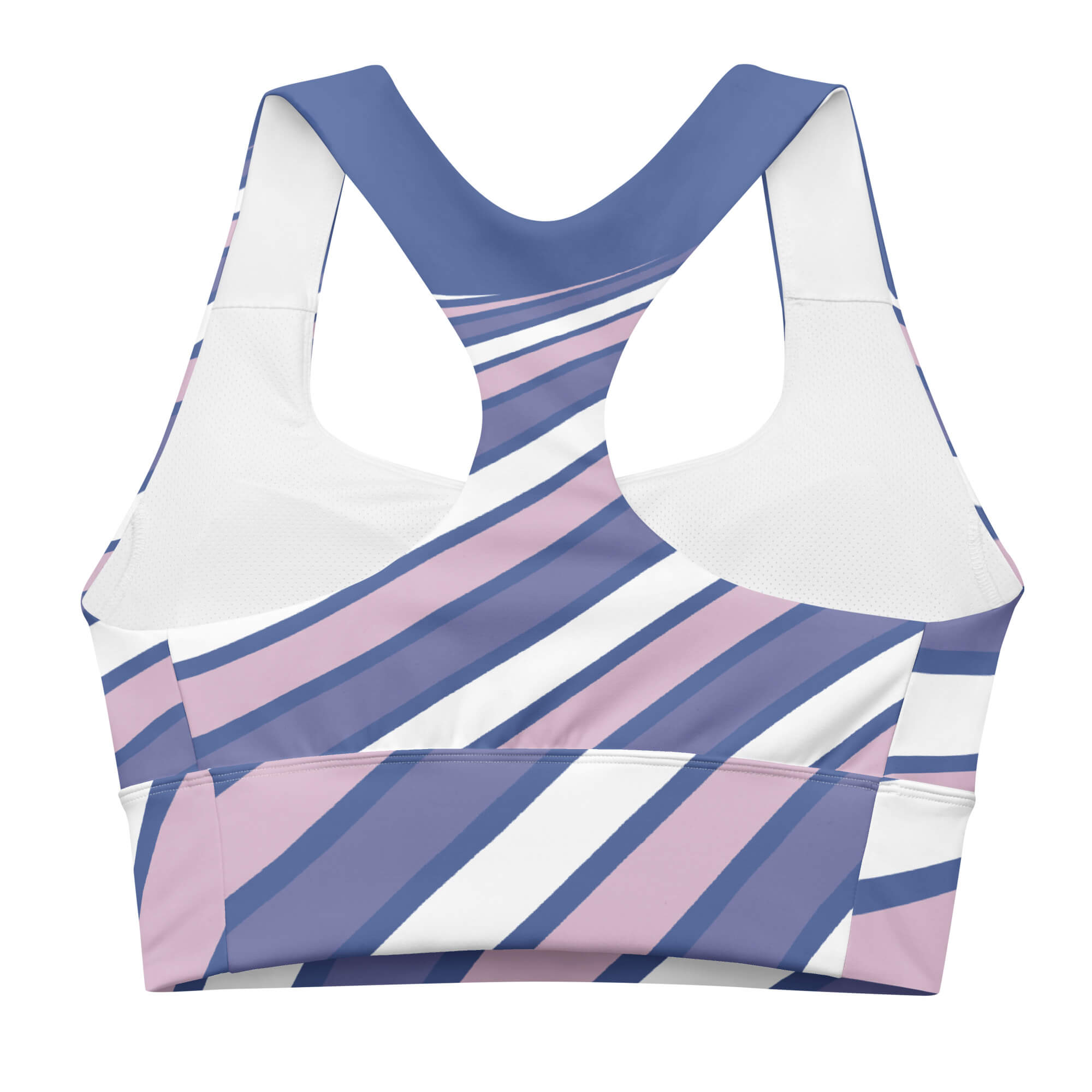 Abendrot Sport-BH Materialdetail – recyceltes Polyester nachhaltig | famora-style
