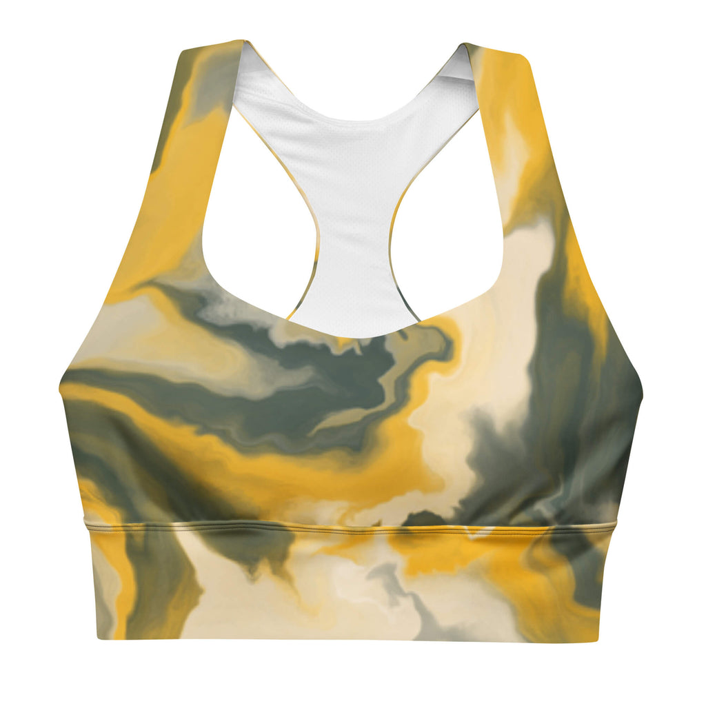 Pure Strength Longline Sport-BH – Nachhaltiger Sport-BH aus recyceltem Polyester | Produktdetails	