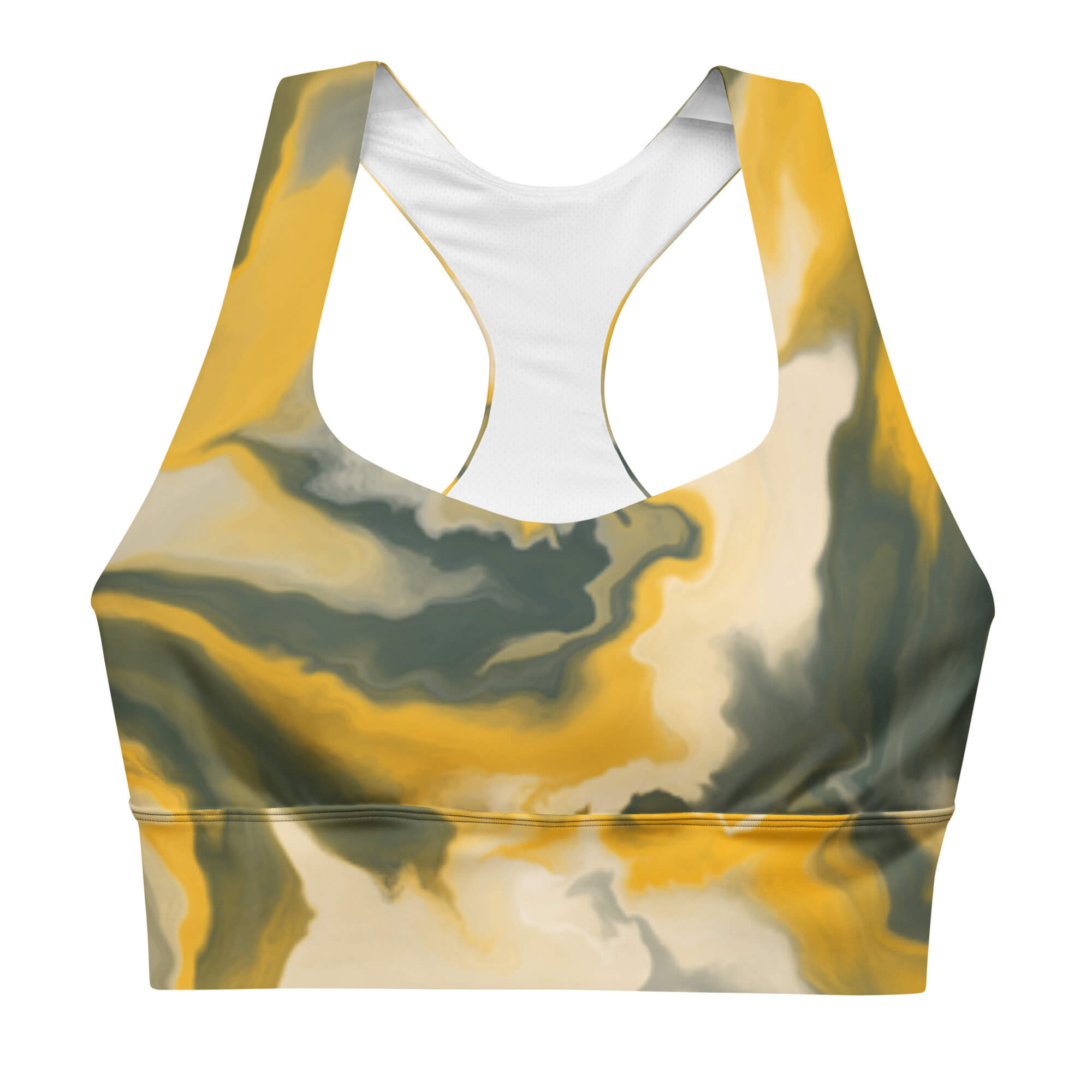 Pure Strength Longline Sport-BH – Nachhaltiger Sport-BH aus recyceltem Polyester | Produktdetails	