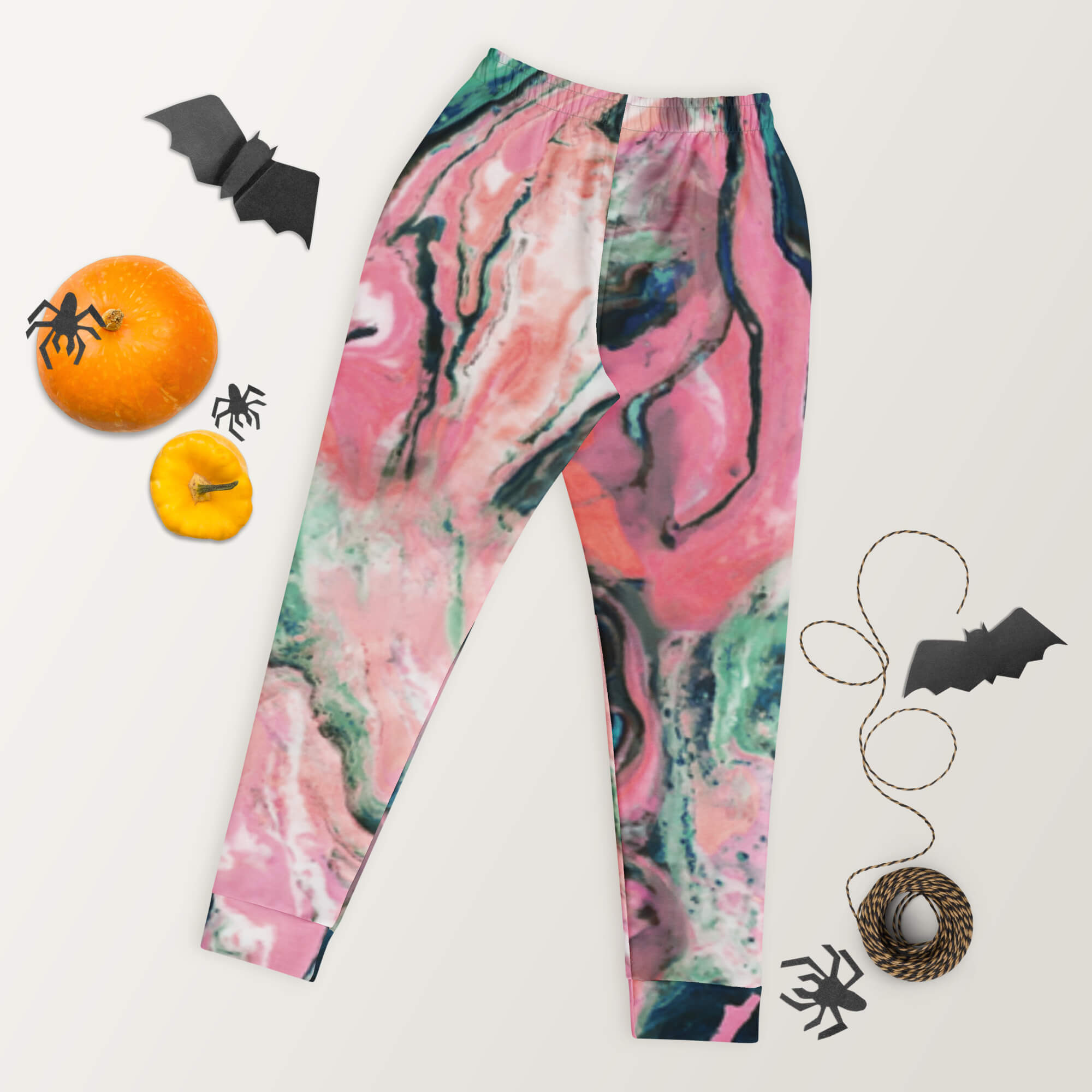 Flow & Balance Jogginghose – Rückansicht – Ultraweiche Jogginghose aus recyceltem Polyester