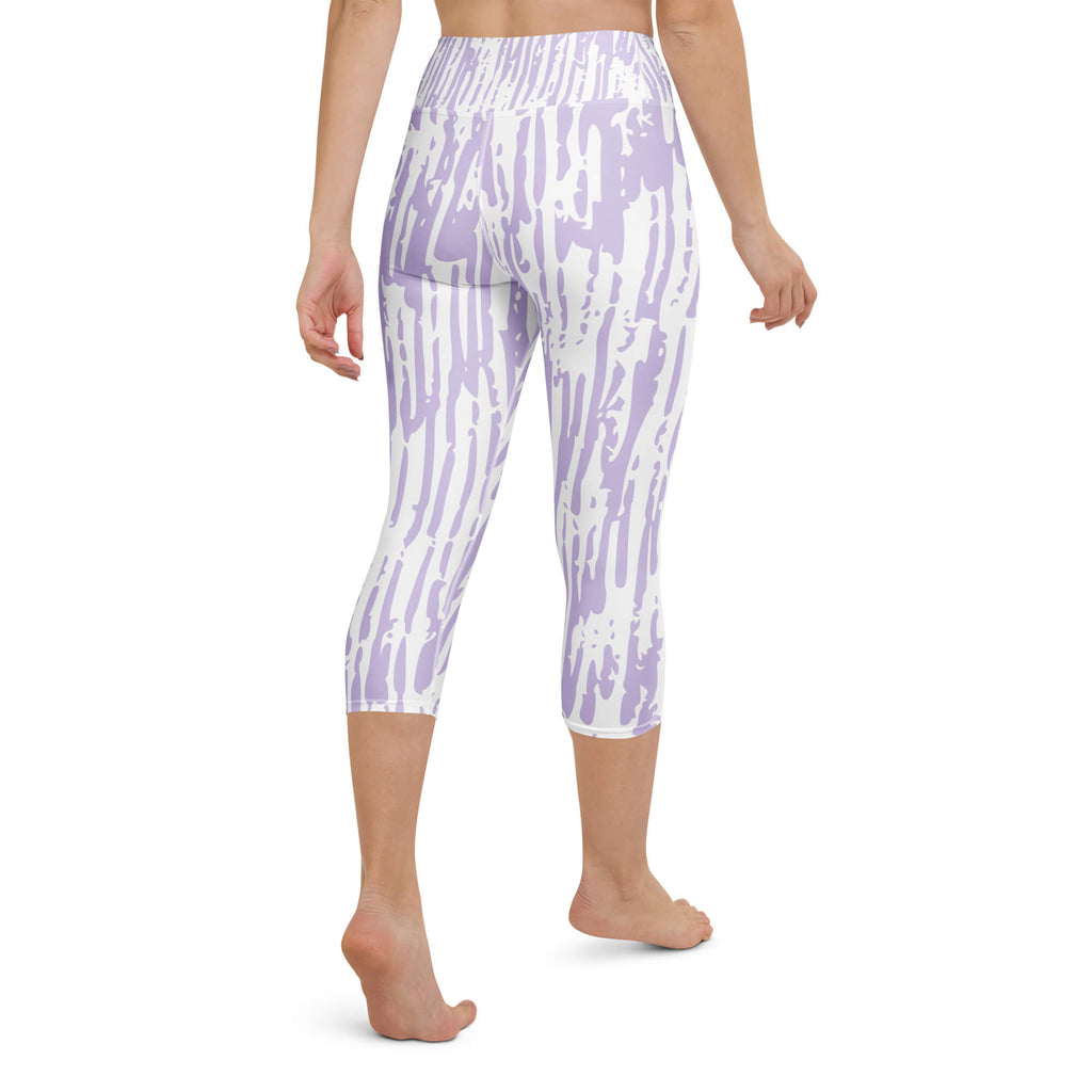 Wilde Stute Capri Leggings Rückansicht – High Waist Capri für Yoga & Reiten | famora-style 
