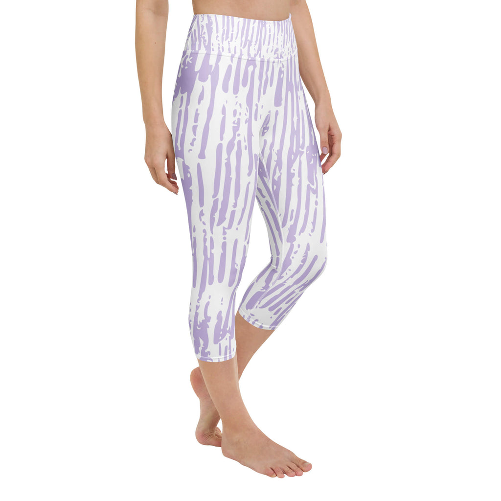 Wilde Stute Capri Leggings Seitenansicht – nachhaltige Sportleggings für aktive Frauen 