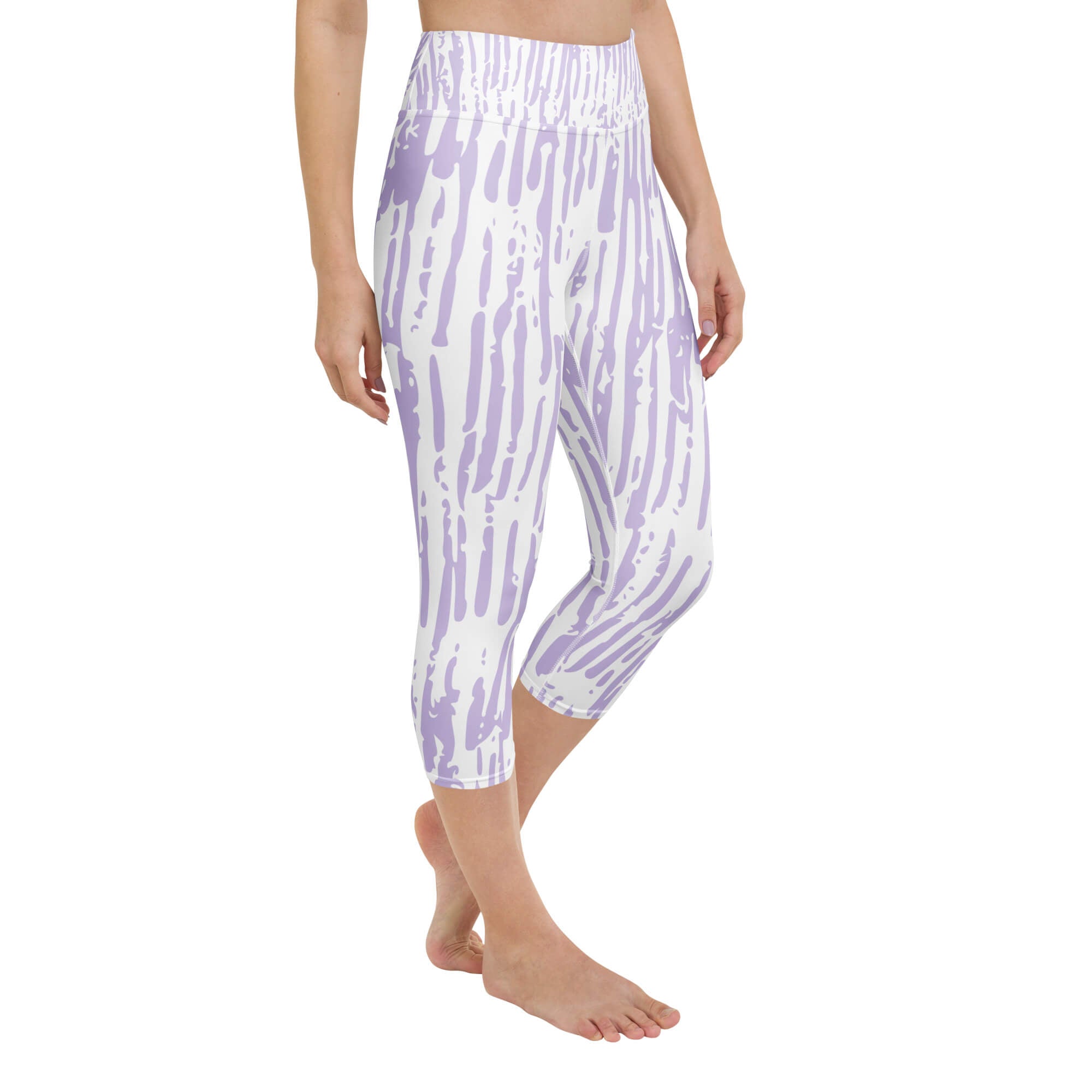 Wilde Stute Capri Leggings Seitenansicht – nachhaltige Sportleggings für aktive Frauen 