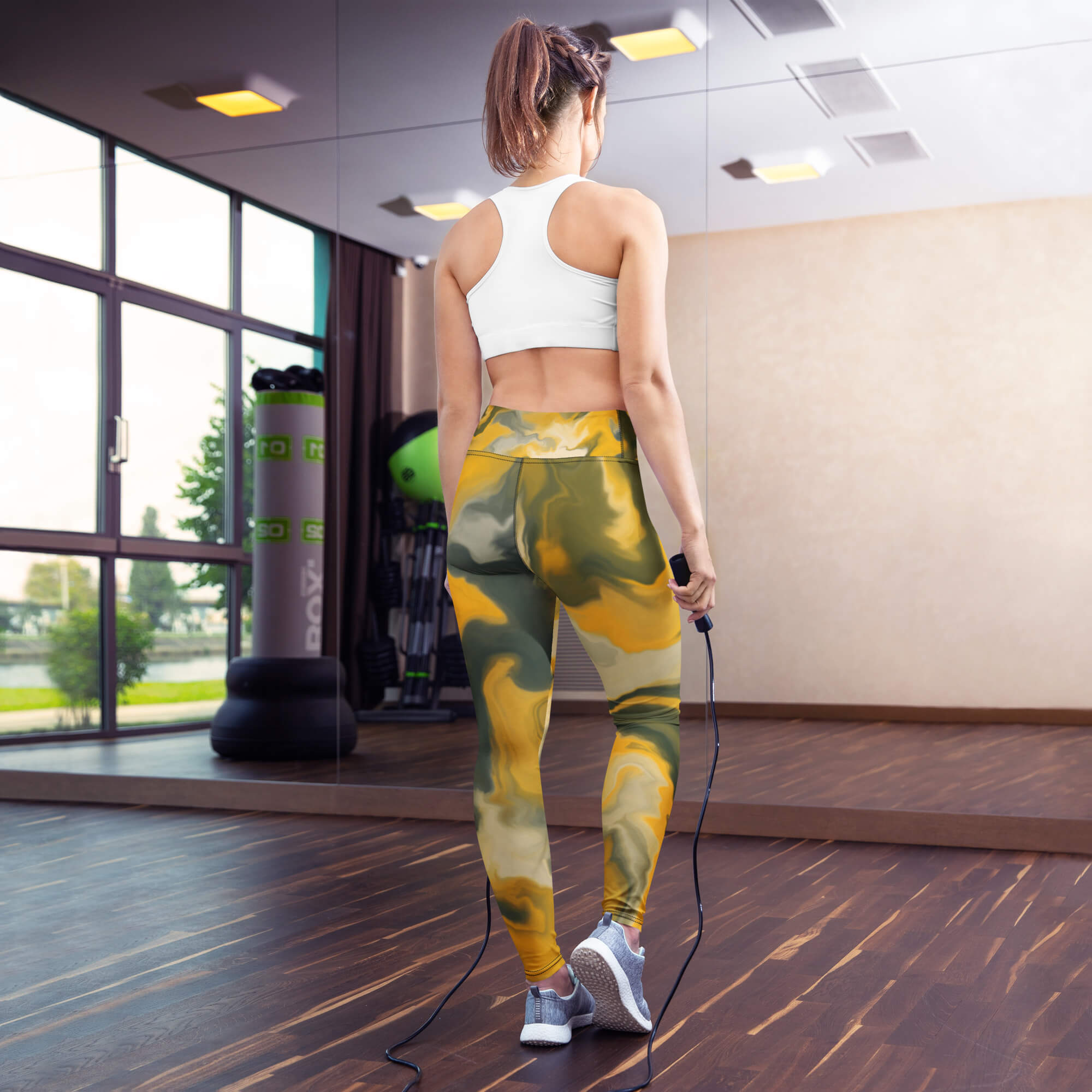 	Pure Flow Yoga-Leggings – Produktdetails – Hoher Bund & präzise Verarbeitung