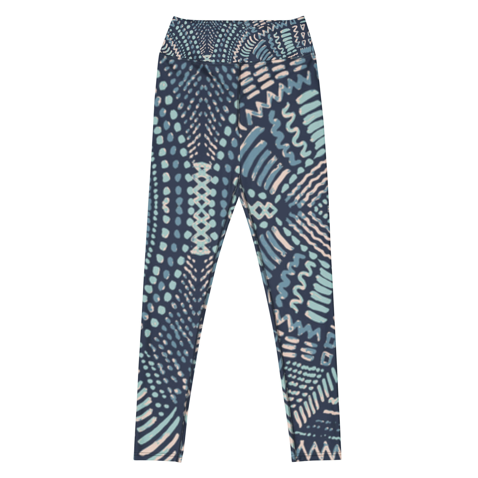 Inner Glow Yoga-Leggings – Vorderansicht 2 – Nachhaltige High Waist Leggings für Yoga & Wellness