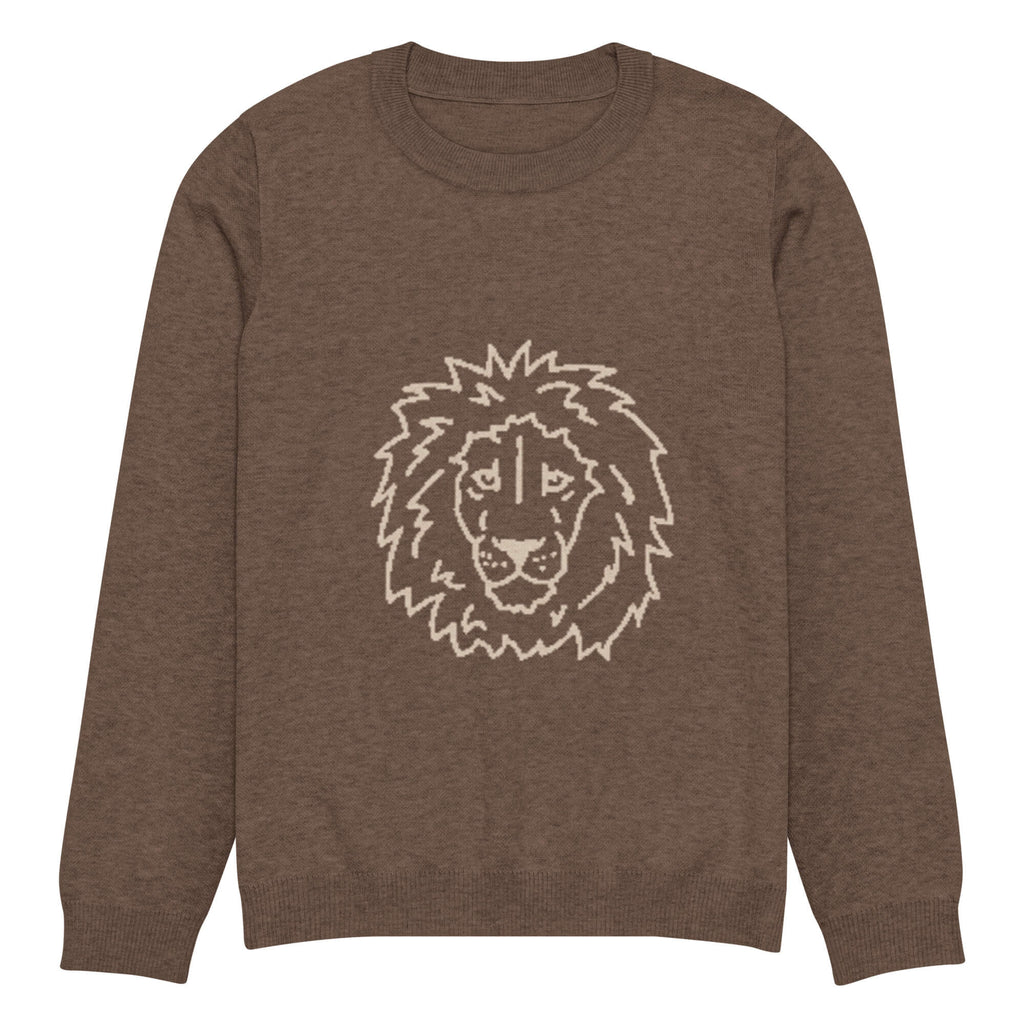 Strickpullover Rundhals - Frontansicht