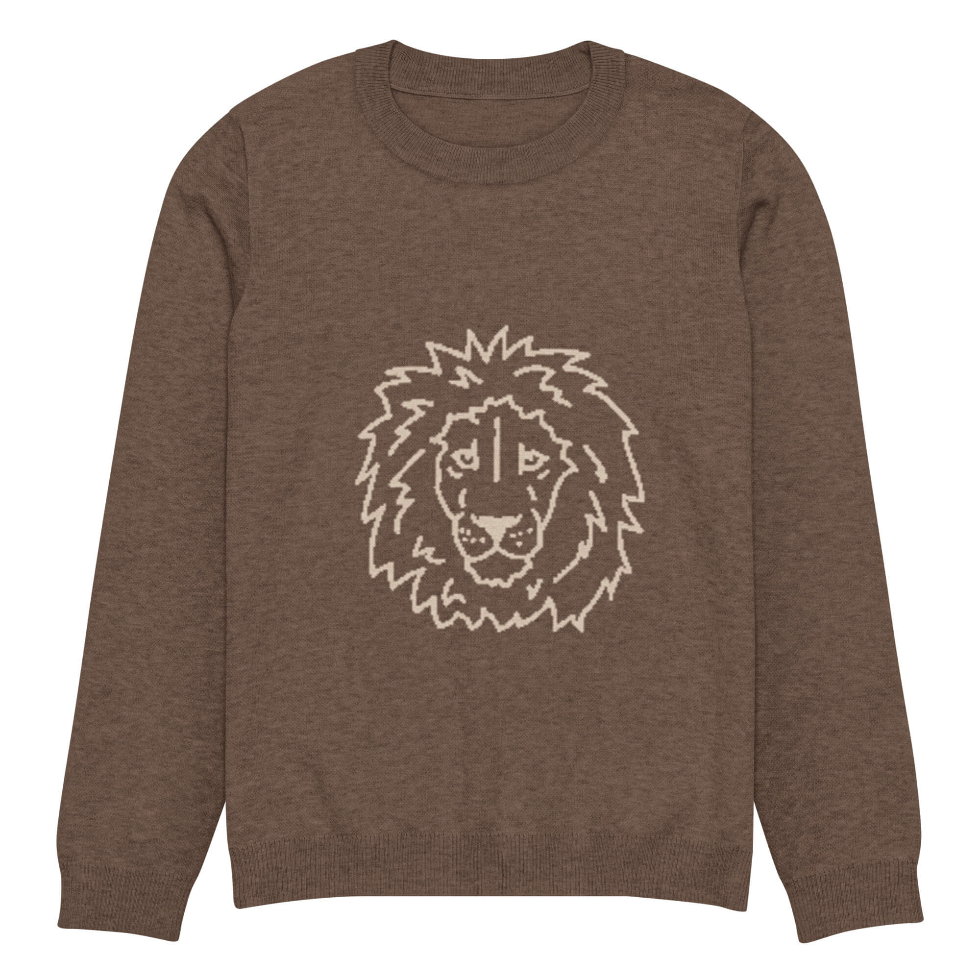 Strickpullover Rundhals - Frontansicht