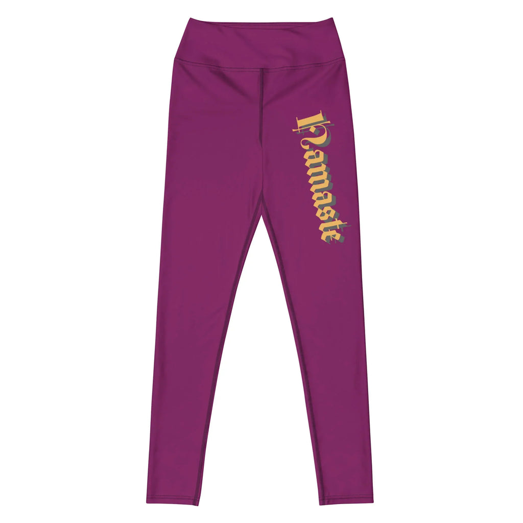 Namaste Yoga-Leggings Damen  - Vorderansicht