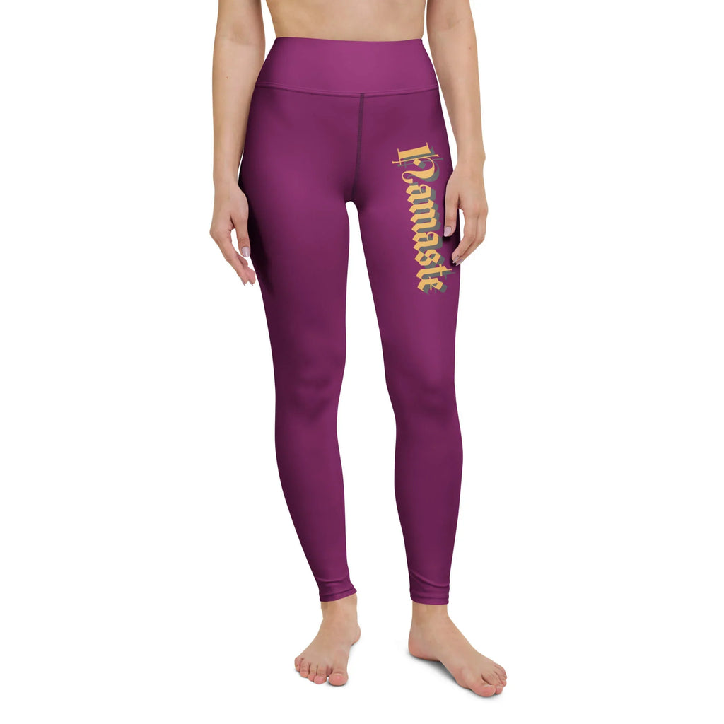 Namaste Yoga-Leggings Damen  - Vorderansicht